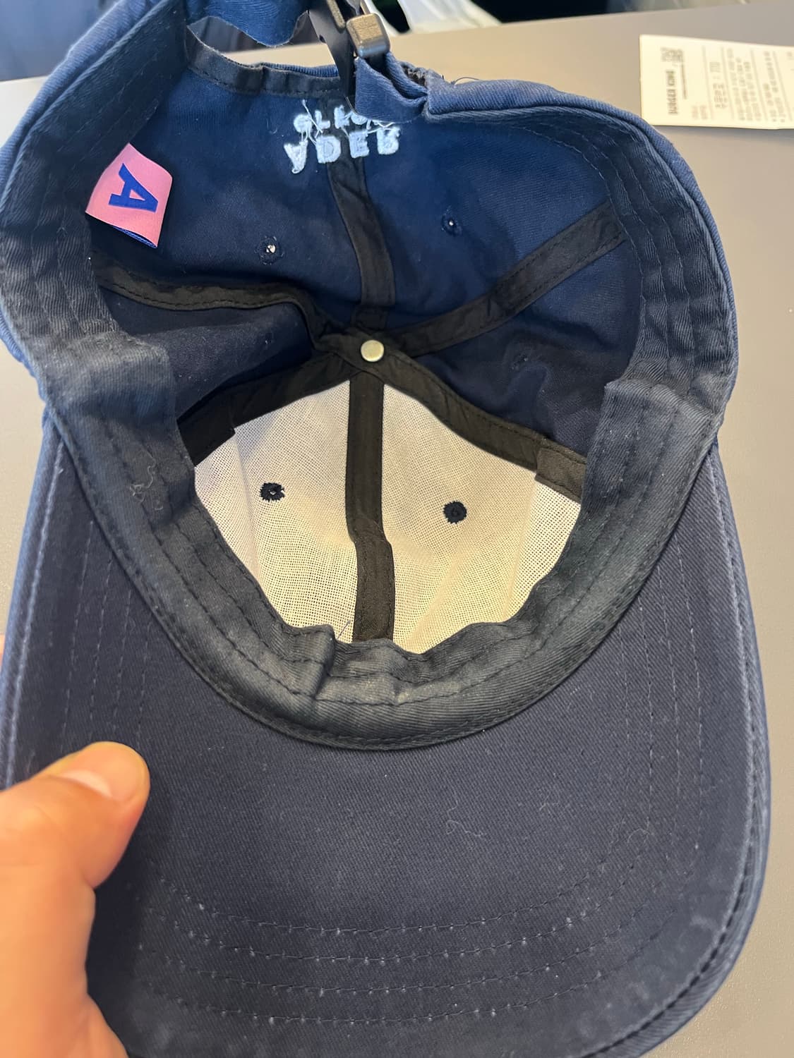 아더에러 볼캡 네이비 상품이미지4