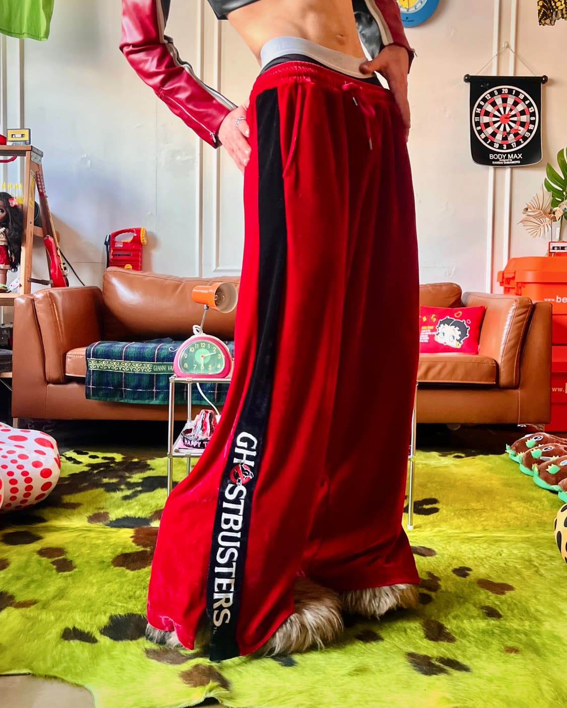 Ghost Busters X CLOSSHI Velour Pants 상품이미지2