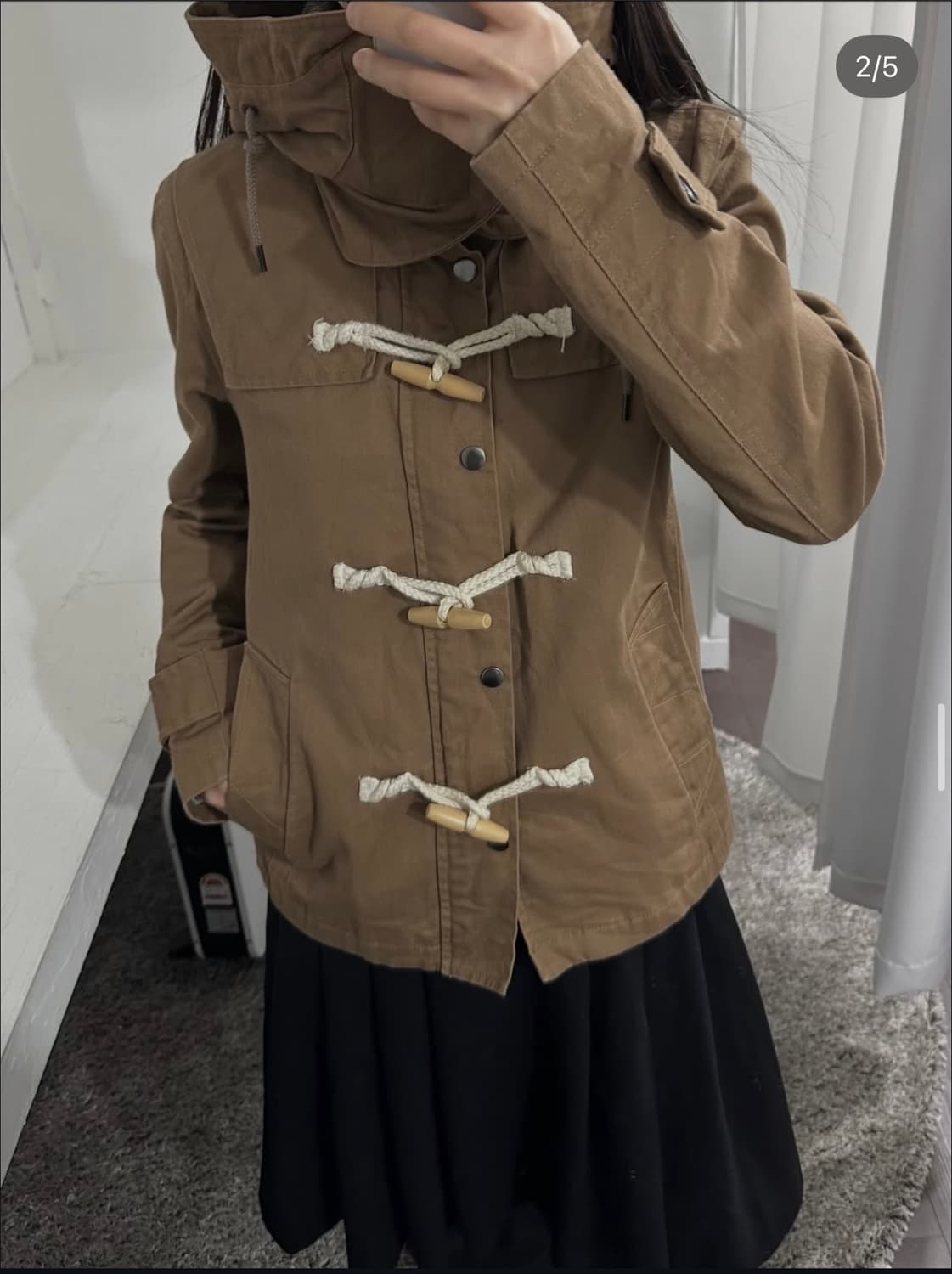 hare duffle hood jacket 상품이미지5