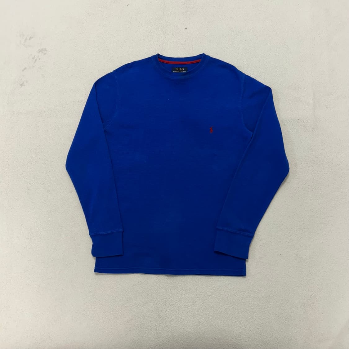 Polo Blue Waffle Tee 상품이미지4