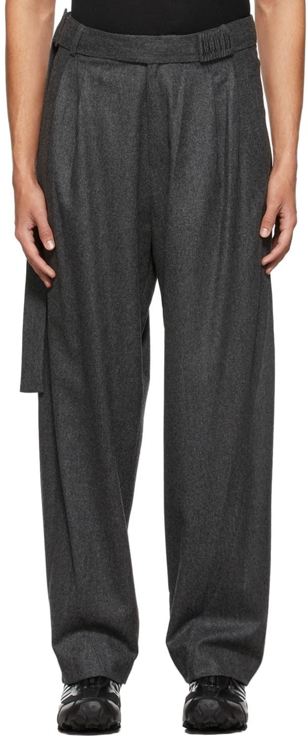 혜인서 울 벨트 팬츠 상품이미지1