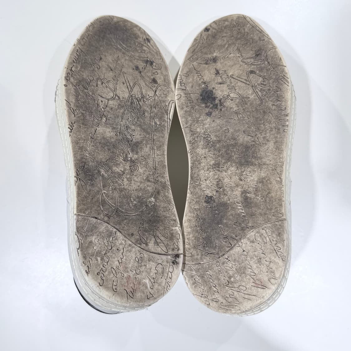 (A/6.5) / 벨루티 로우탑 스니커즈 레더 가죽 상품이미지8