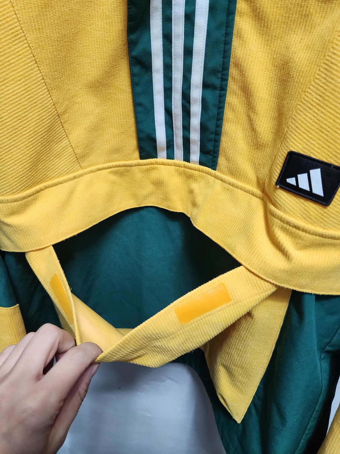 아디다스 코듀로이 아노락 후드  상품이미지3