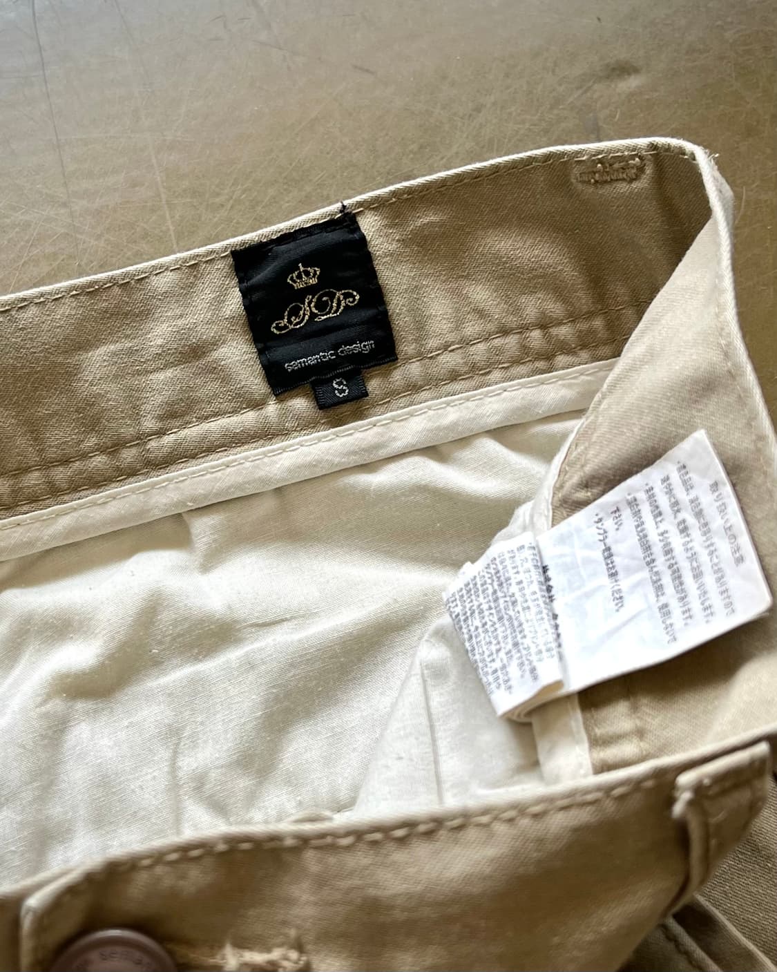 Semanticdesign Cotton Slim Cargo Pants 상품이미지7