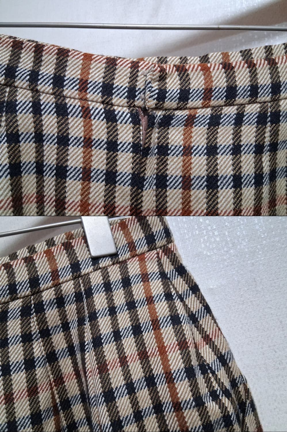 닥스스커트 닥스체크 순모울 체크스커트28 고품질 고보온 상품이미지6