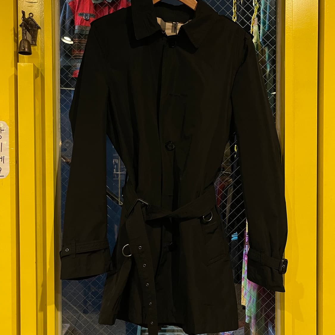 BURBERRY 버버리 런던 테크니컬 허리 벨티드 코트 상품이미지6