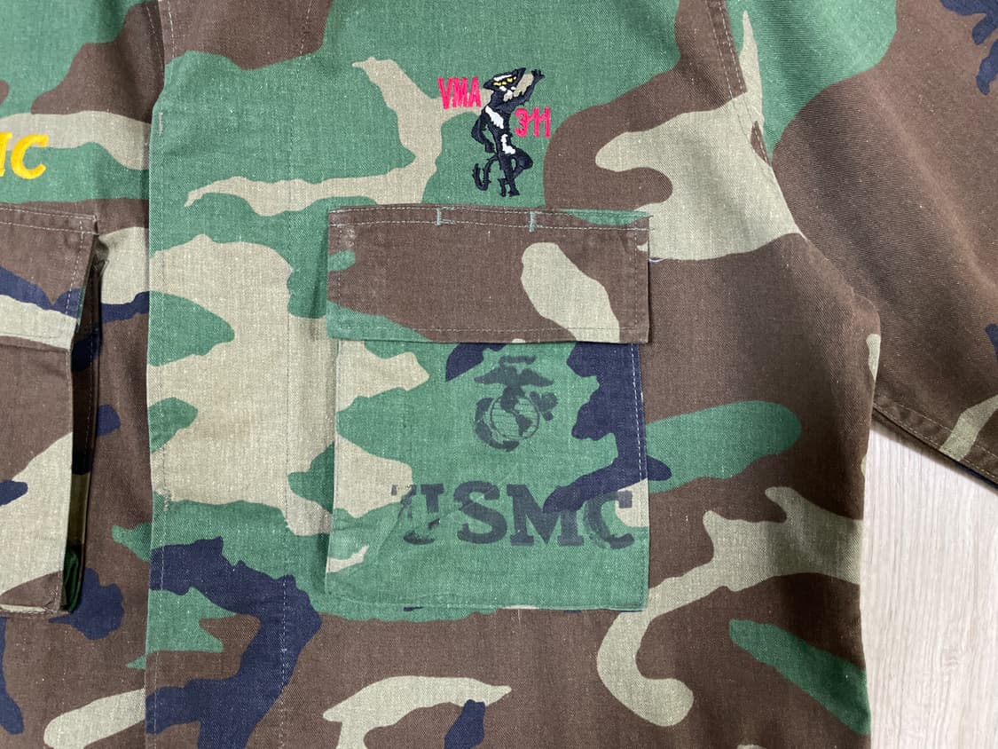 100) 80's 미군 해병대 톰캣 BDU 우드랜드(RRL&LVC&폴로) 상품이미지7
