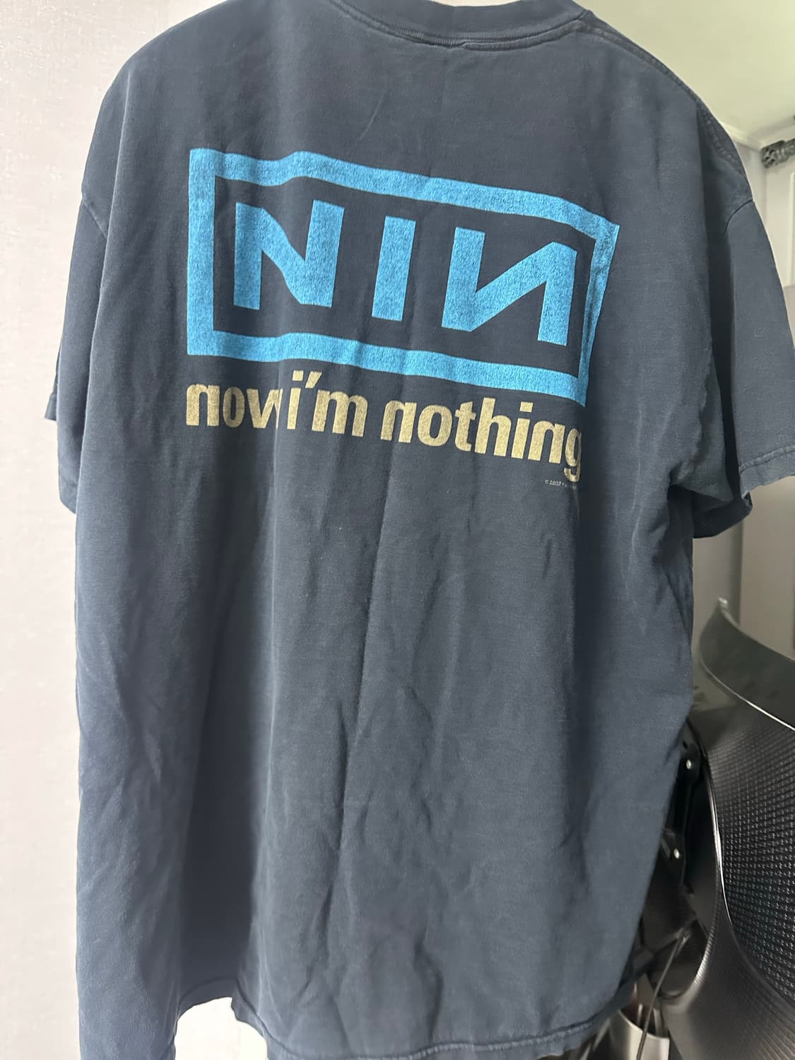[XL] 00s 나인인치네일스 now i’m nothing 빈티지 밴드티 상품이미지2
