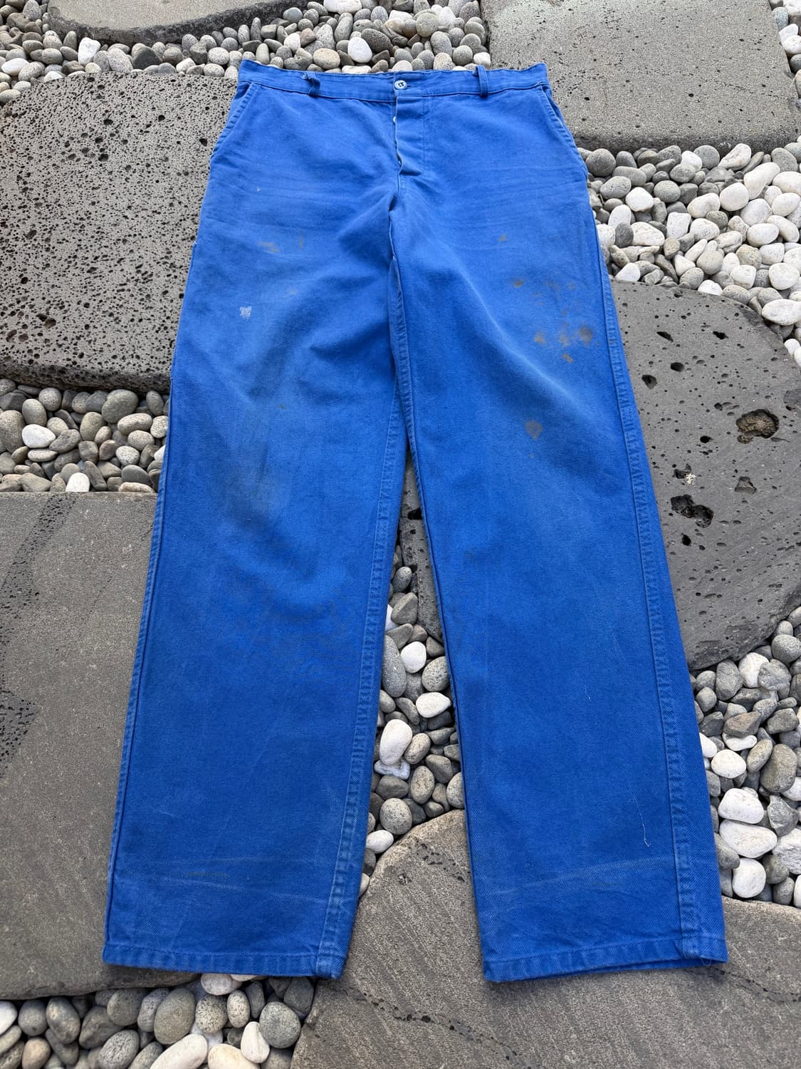 DISTRESSED 1970s VINTAGE WASHED 프렌치워크팬츠 상품이미지1