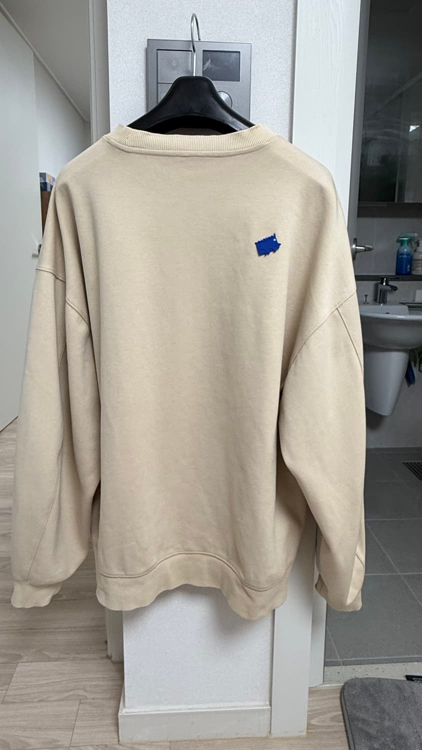 [A3]메종 키츠네 x 아더에러 메디테이션 폭스 맨투맨 아이보리 상품이미지4