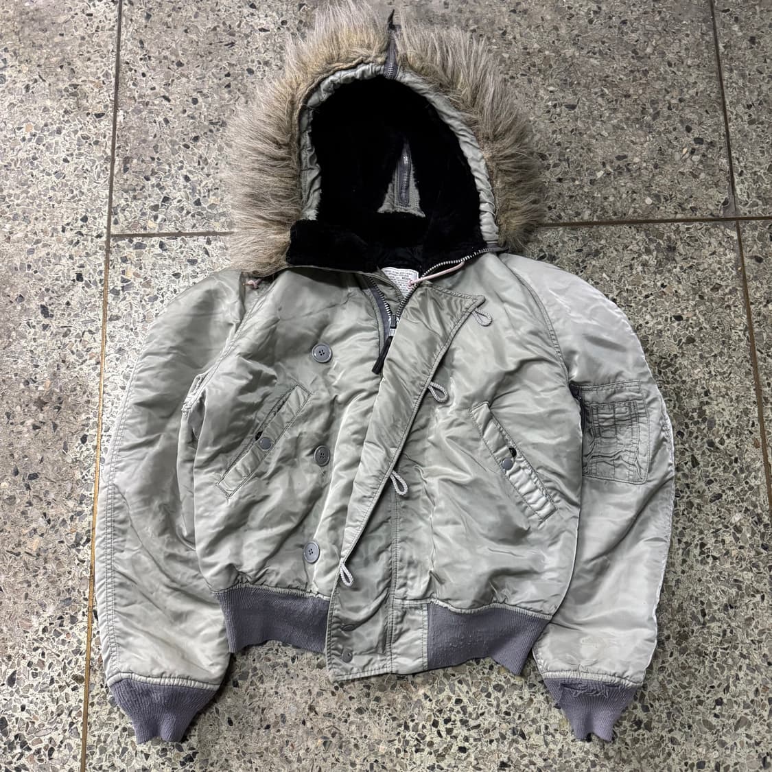 [M] 90s Alpha industries N2B 항공 점퍼 상품이미지1