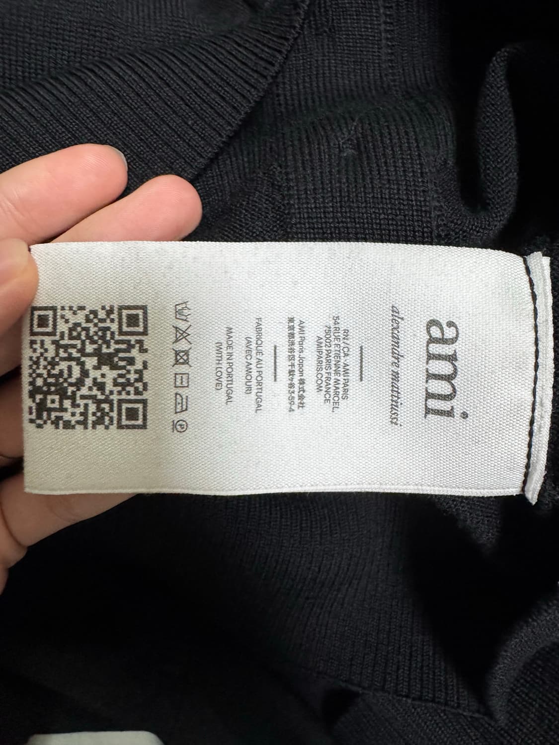 m)아미 스몰하트 가디건 상품이미지4