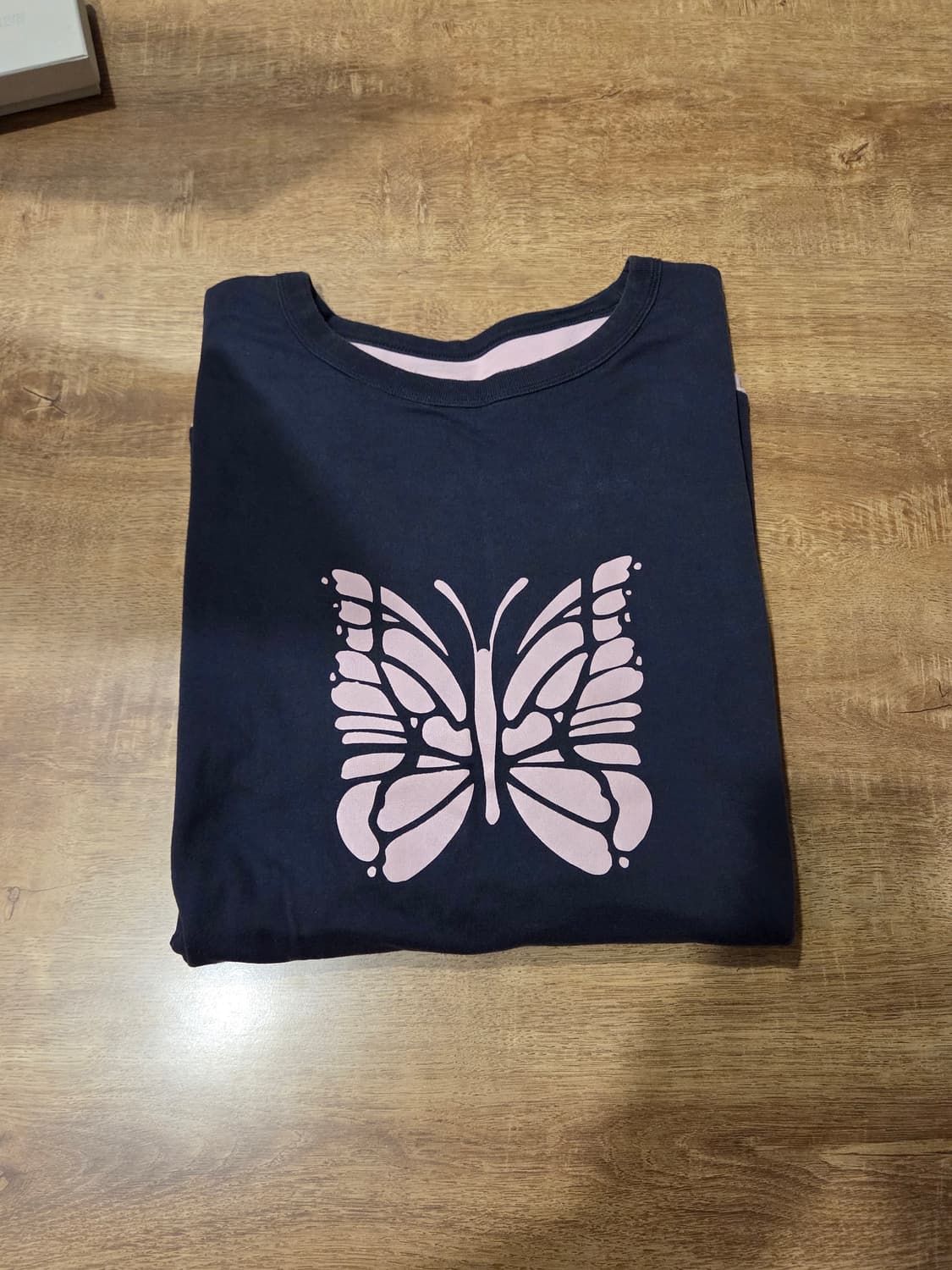 니들스 리버시블 반팔티 차콜 핑크 XL 상품이미지3