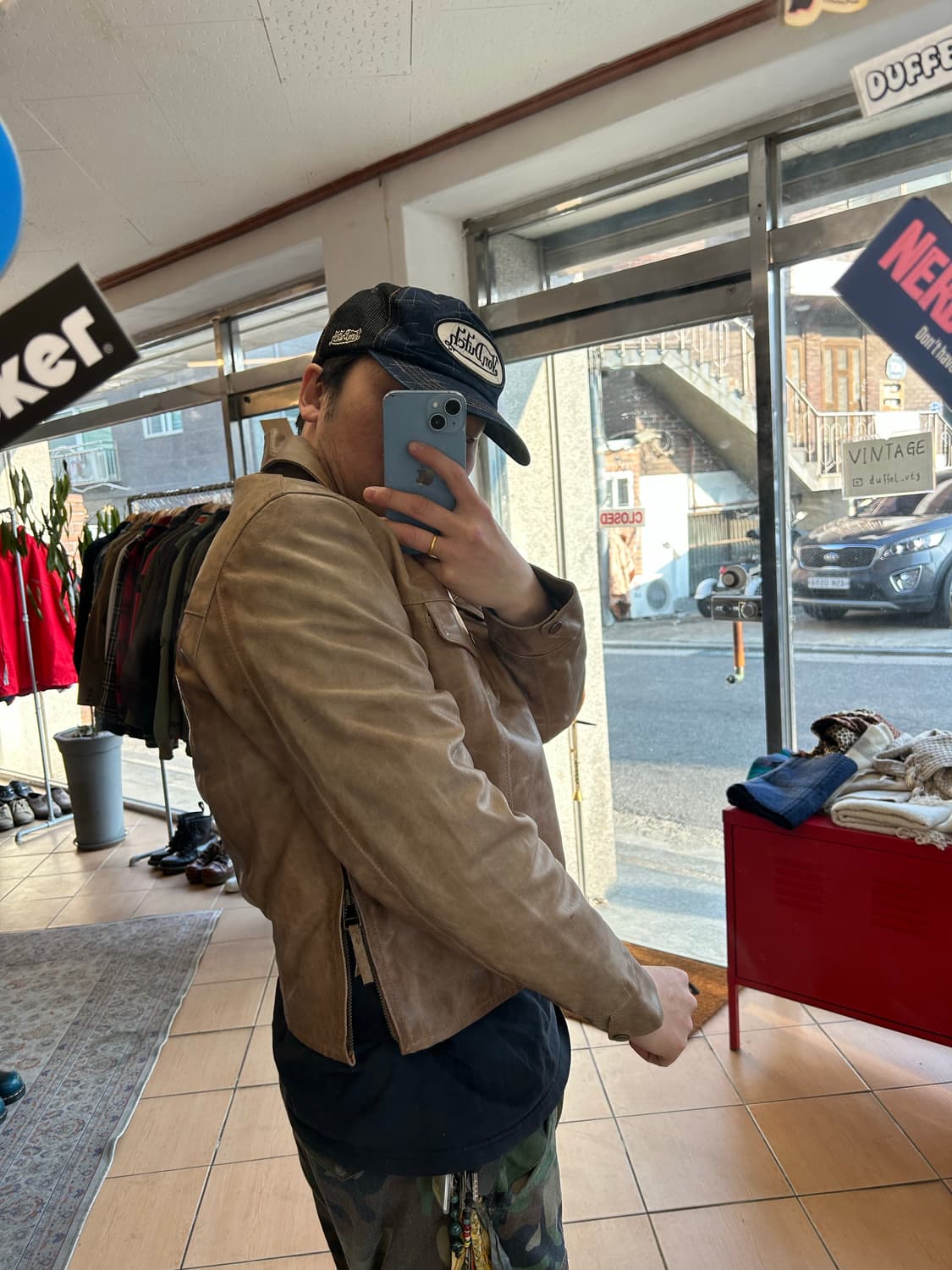 80,90‘s 할리데이비슨 가죽자켓 상품이미지10