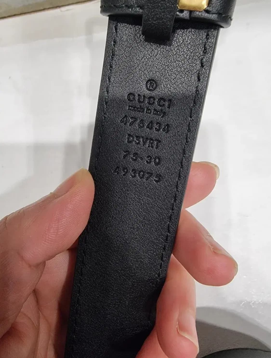 구찌 벨트백 75cm 새거급 상품이미지9