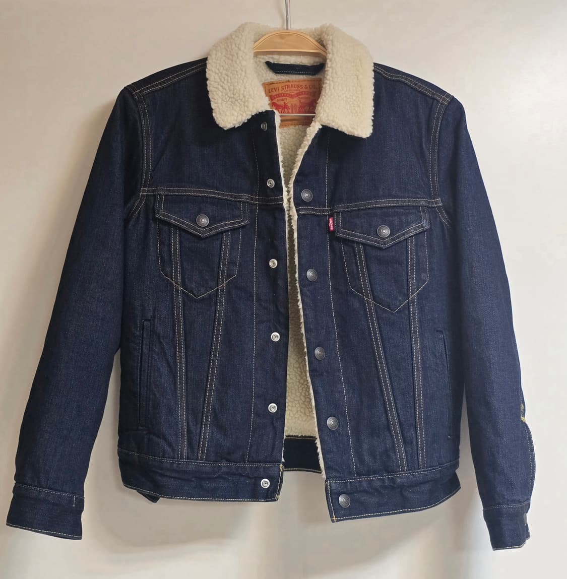 리바이스 양털 쉐르파 데님 자켓 상품이미지1
