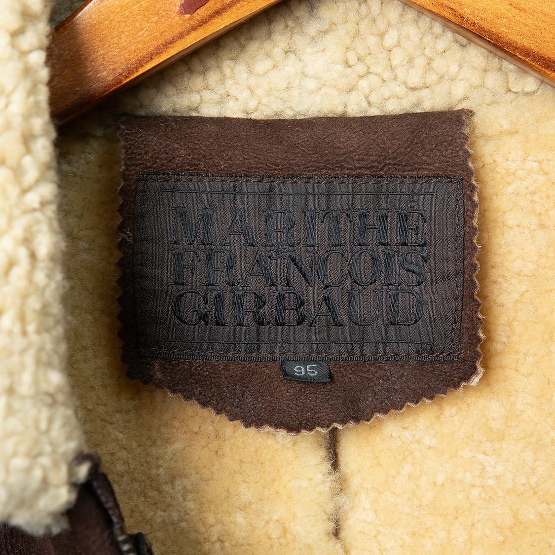 [105] 90s 마리떼 프랑소와 저버 양가죽 양털 무스탕  상품이미지7