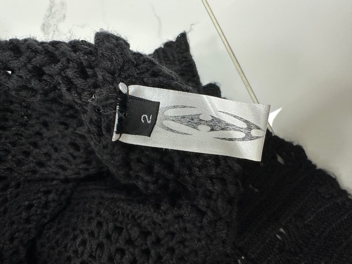 떠그클럽 블랙 니트 상품이미지2