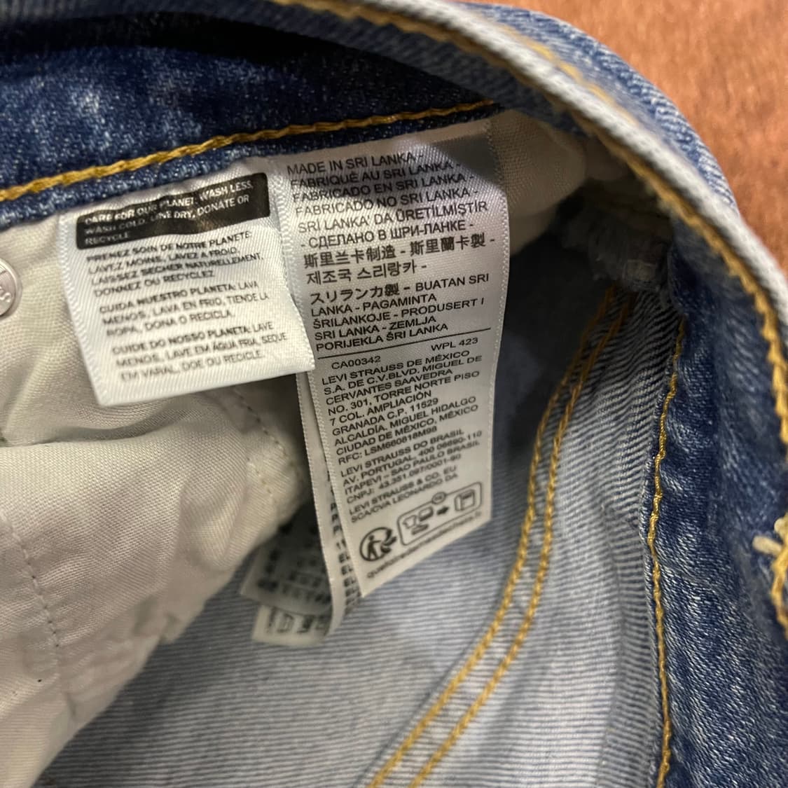 LEVI'S Ribcage straight ankle w27 상품이미지3