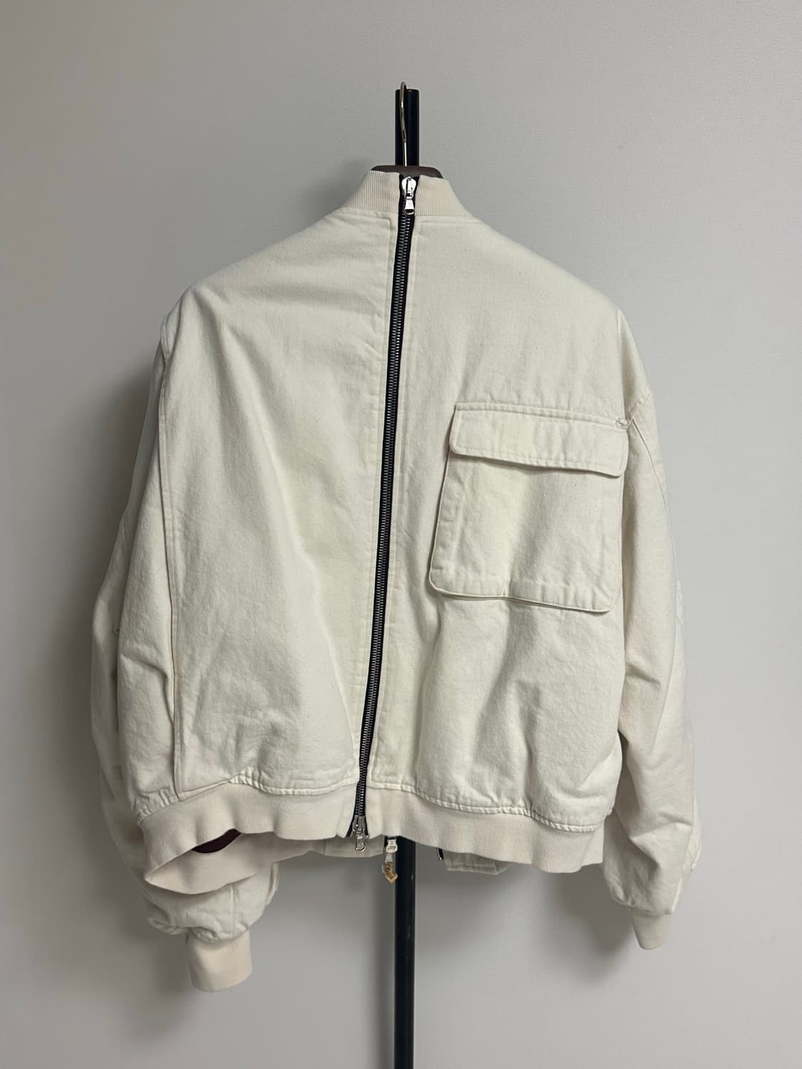 아워파스 Pas 026 에크루(ECRU) 봄버 자켓 상품이미지3