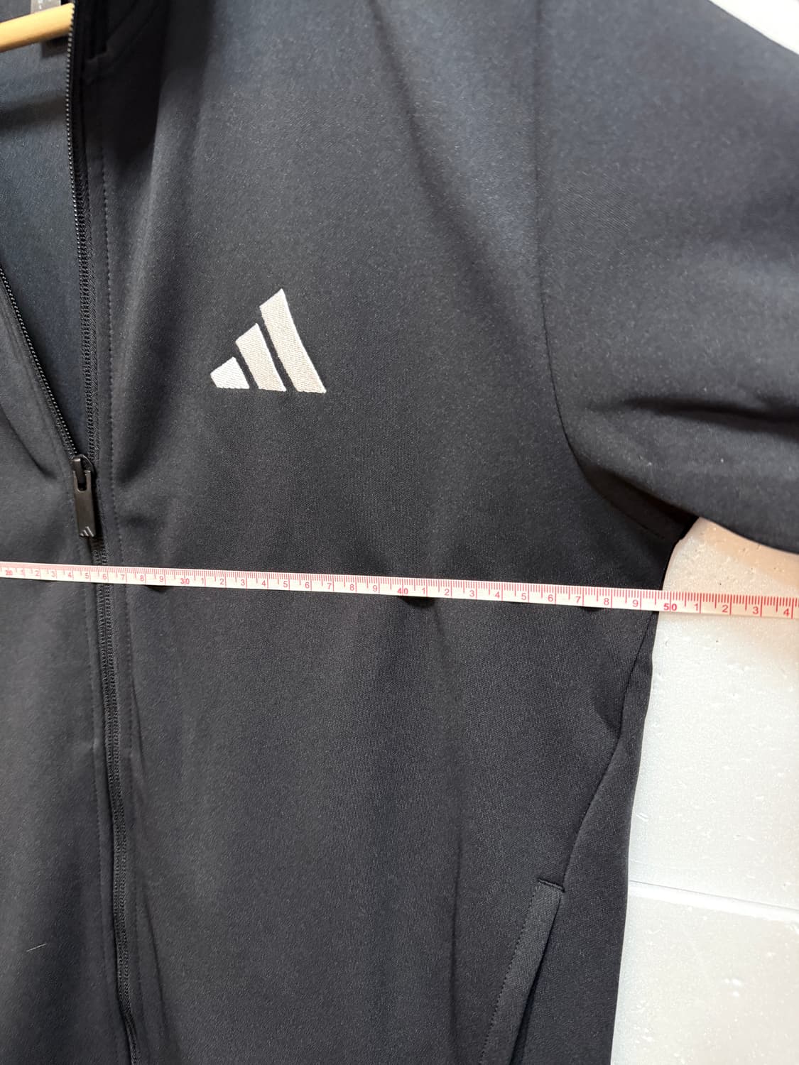 아디다스 삼선 트랙탑 집업 S 블랙 져지 트레이닝 자켓 상품이미지7