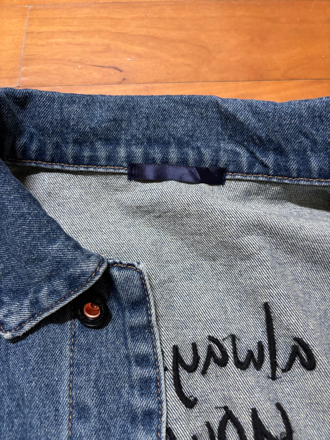 vintage pauline blue denim jacket 상품이미지6