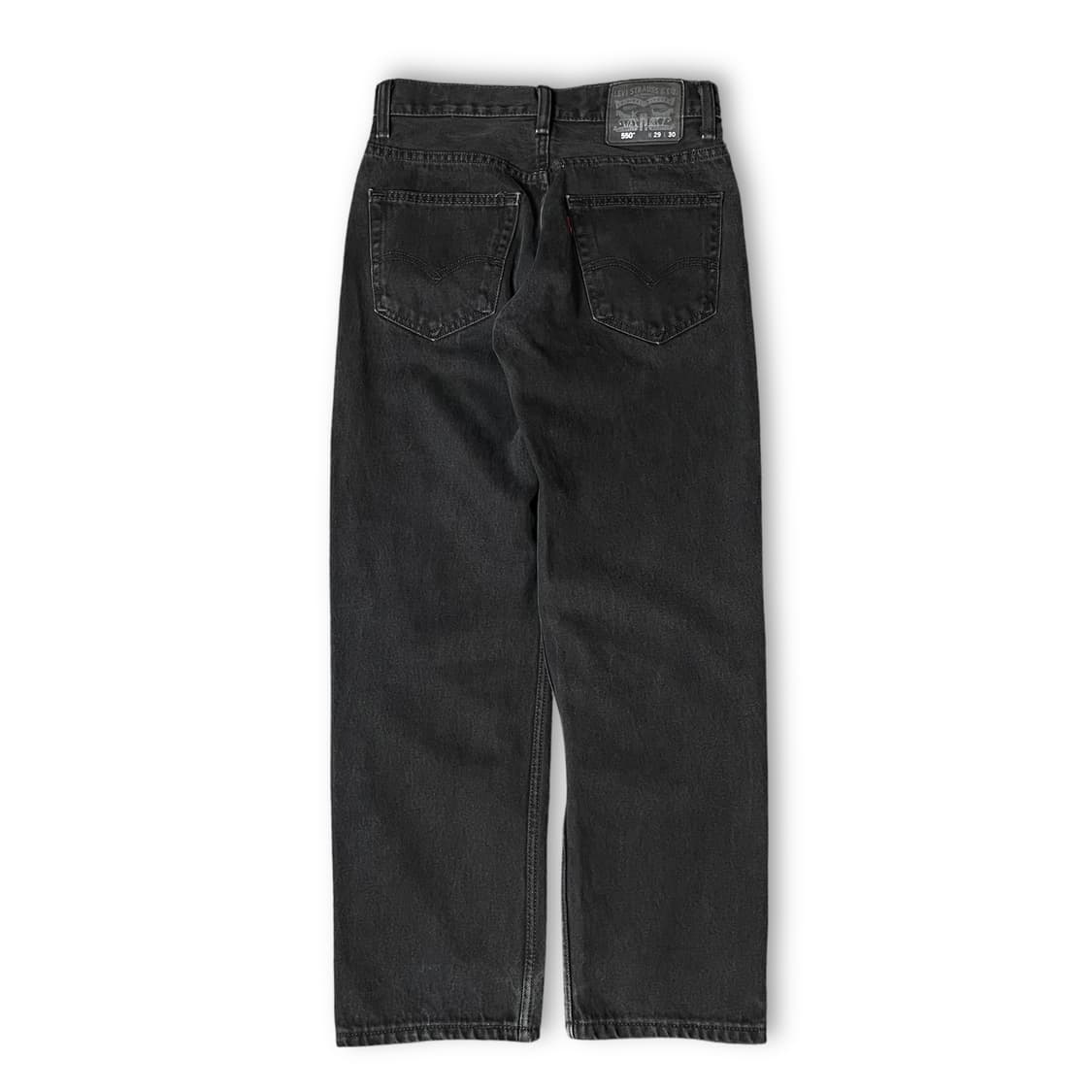 (29) 리바이스 550 29X30 블랙 데님 팬츠 상품이미지2