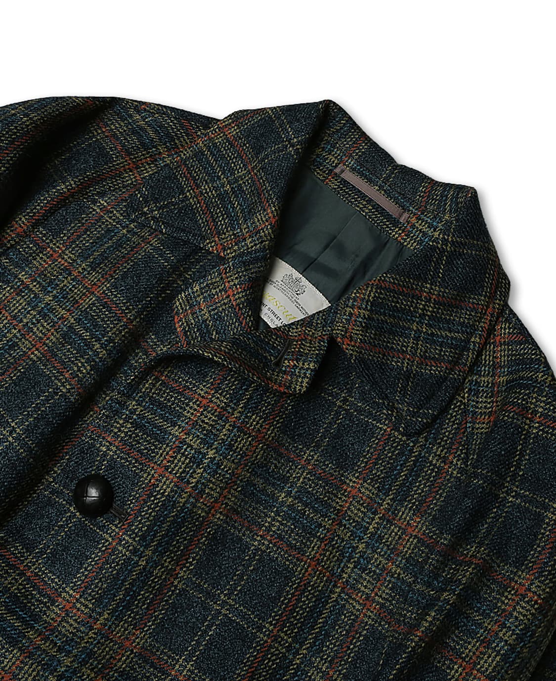 아쿠아스큐텀 [Aquascutum] 빈티지 체크 헤리티지 나그랑 코트 상품이미지2