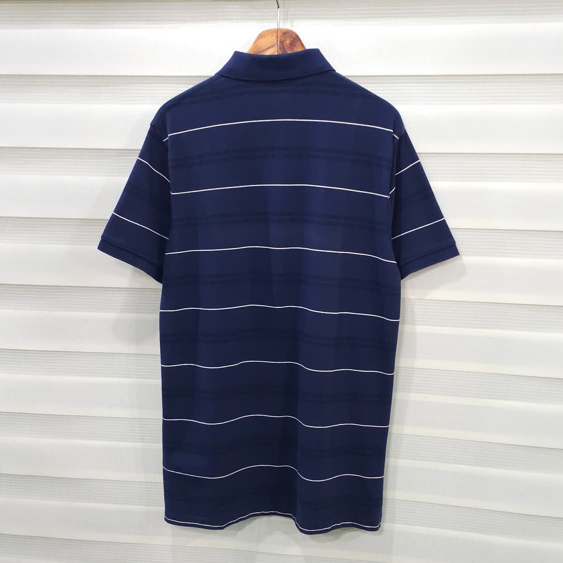 90s 폴로랄프로렌 스트라이프 반팔 카라티- L 상품이미지5