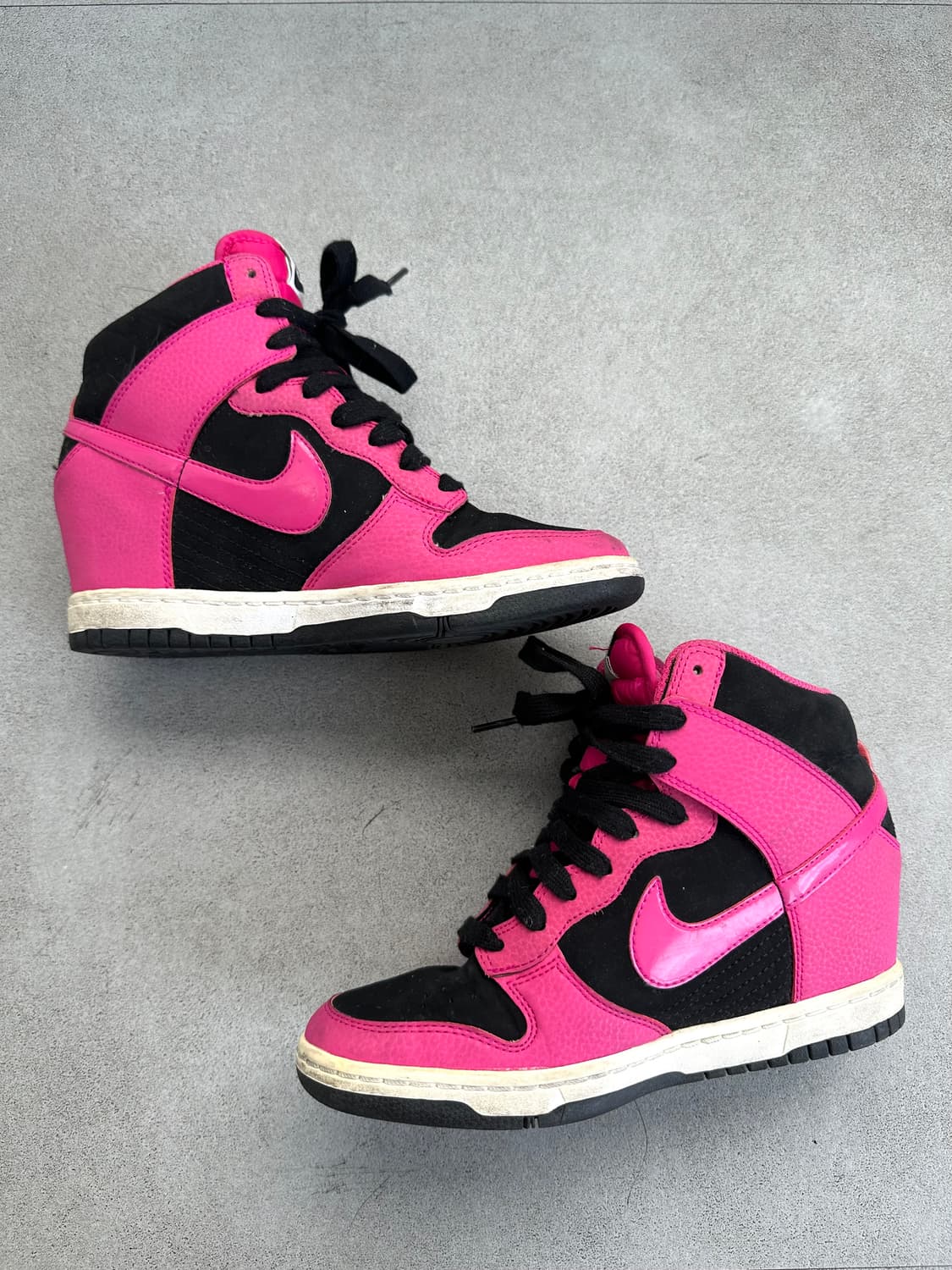 Nike Dunk Sky Hi 히든 웨지 핑크 스니커즈 상품이미지4