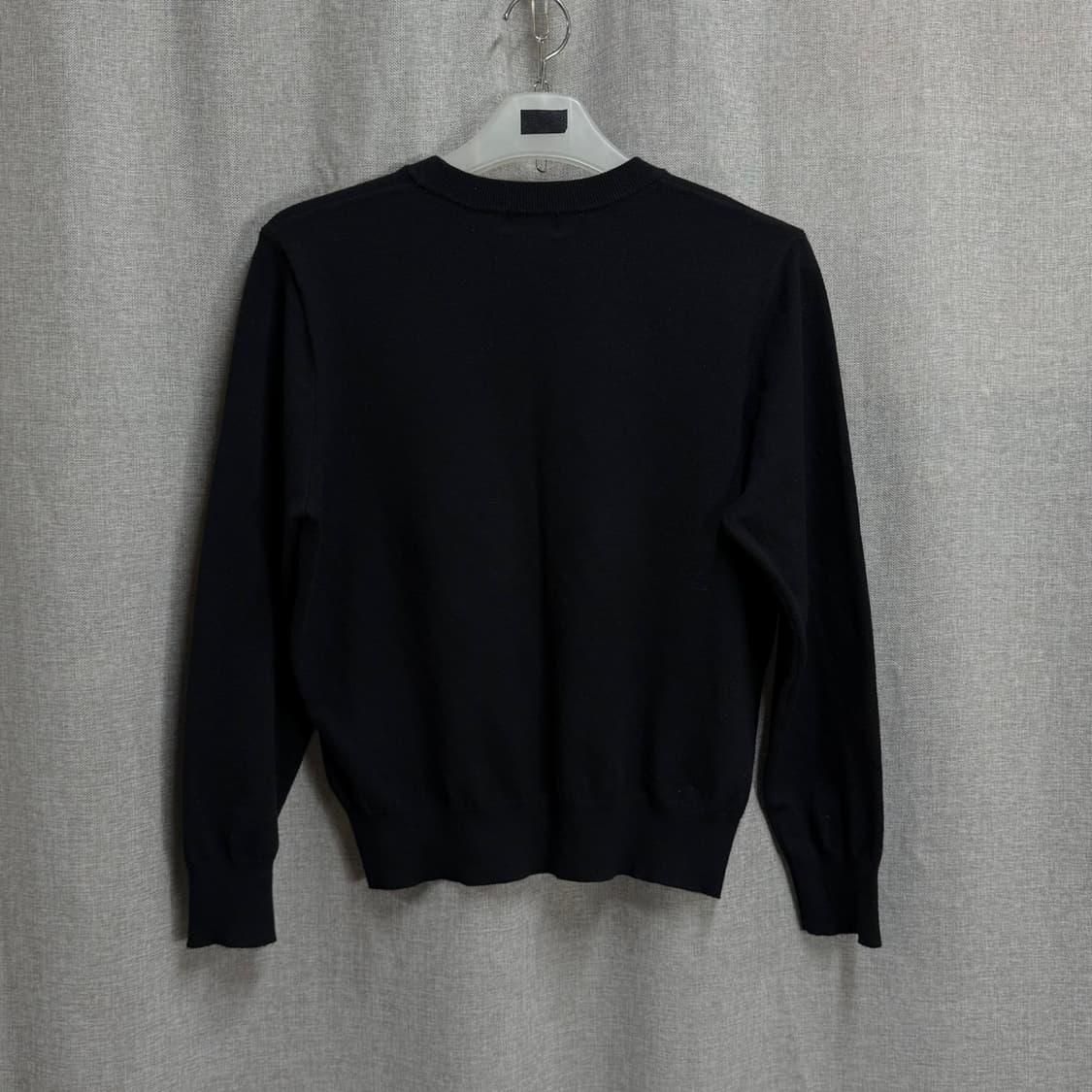 [L] 무신사 스탠다드 라운드 블랙 니트 상품이미지5