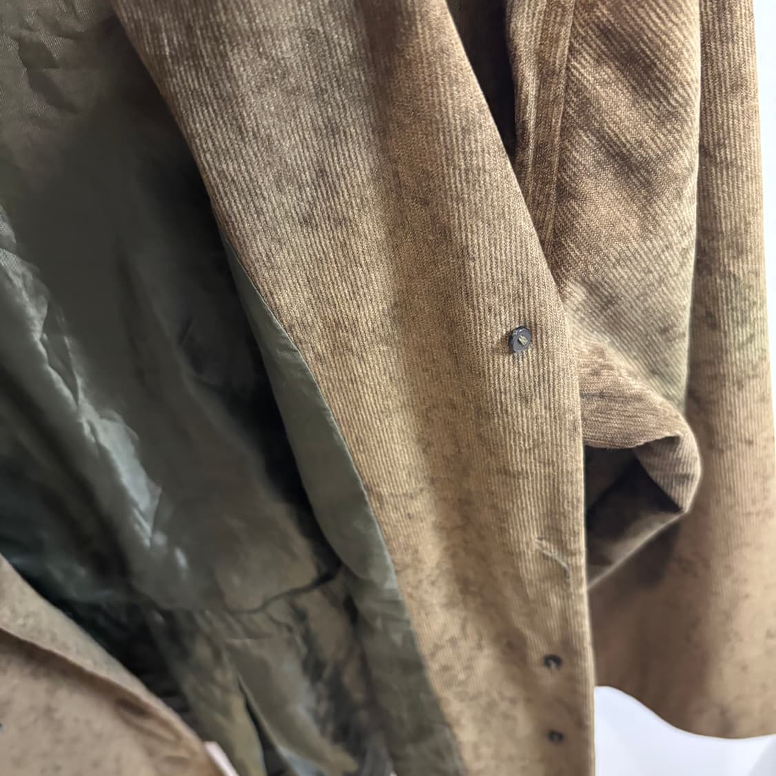 올리브카키 스웨이드st 셔츠 자켓 상품이미지8