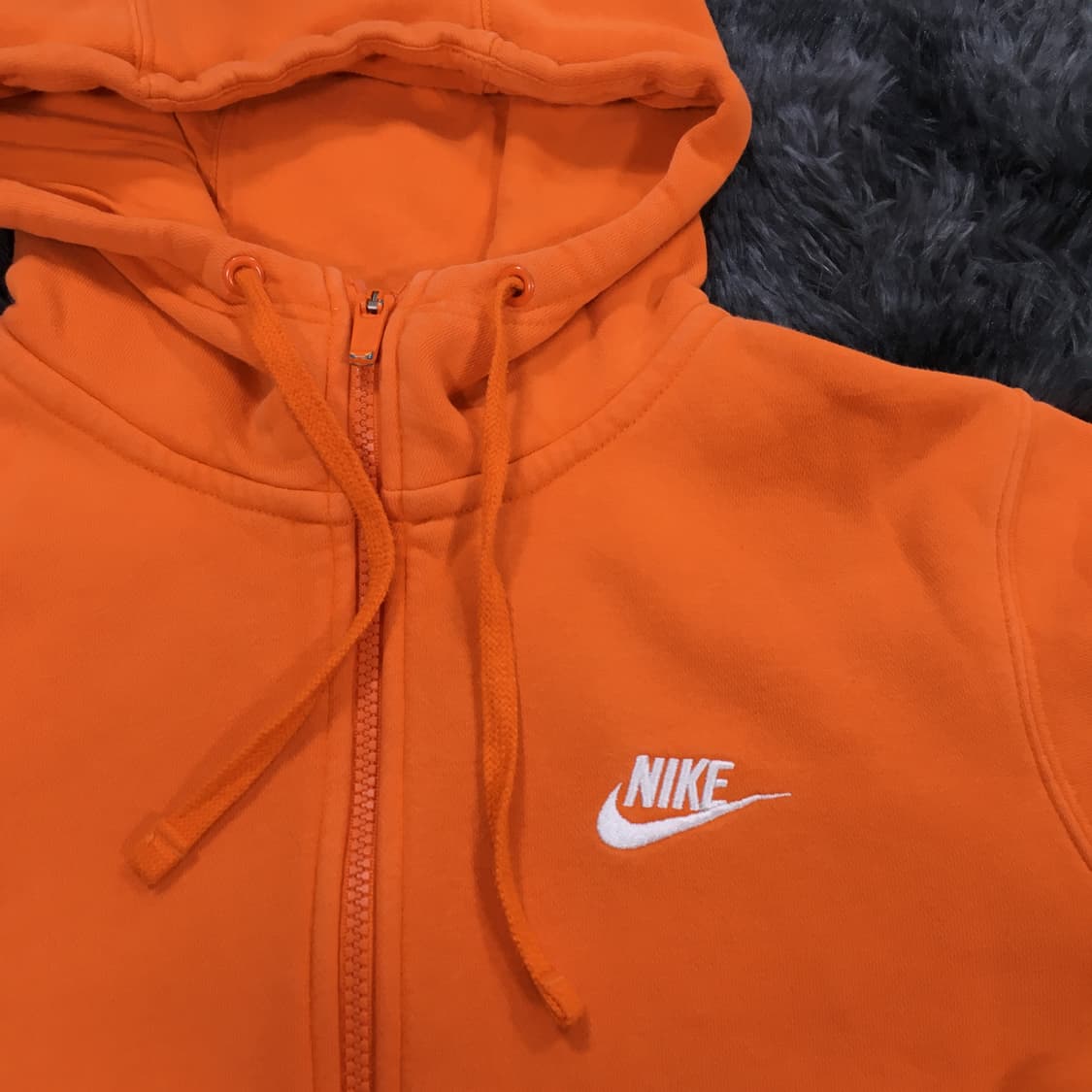 투티 / 0168 나이키 오렌지 후드 집업 스포티 상품이미지4