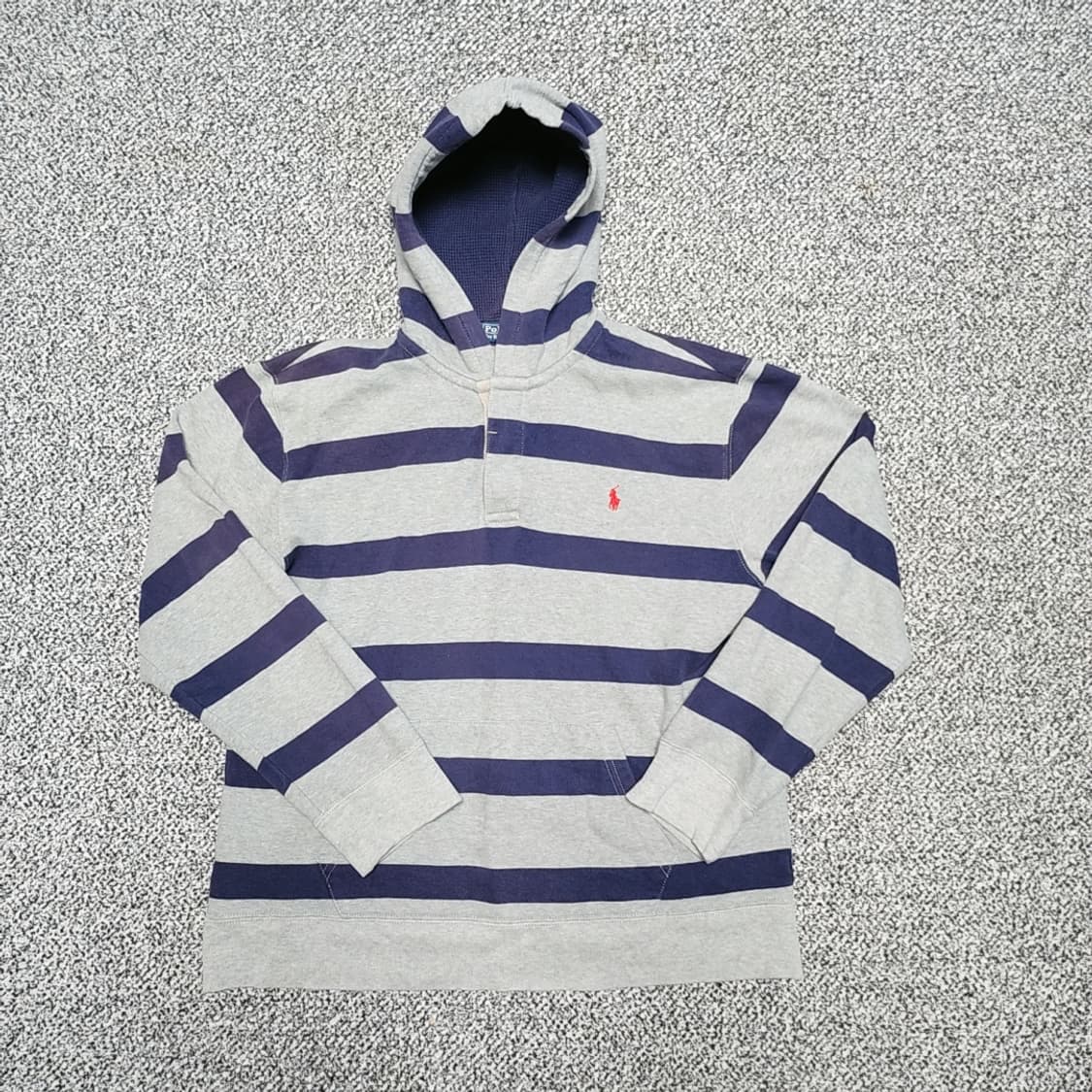 폴로 랄프로렌 스트라이프 기모 후드티 (2872) 상품이미지1