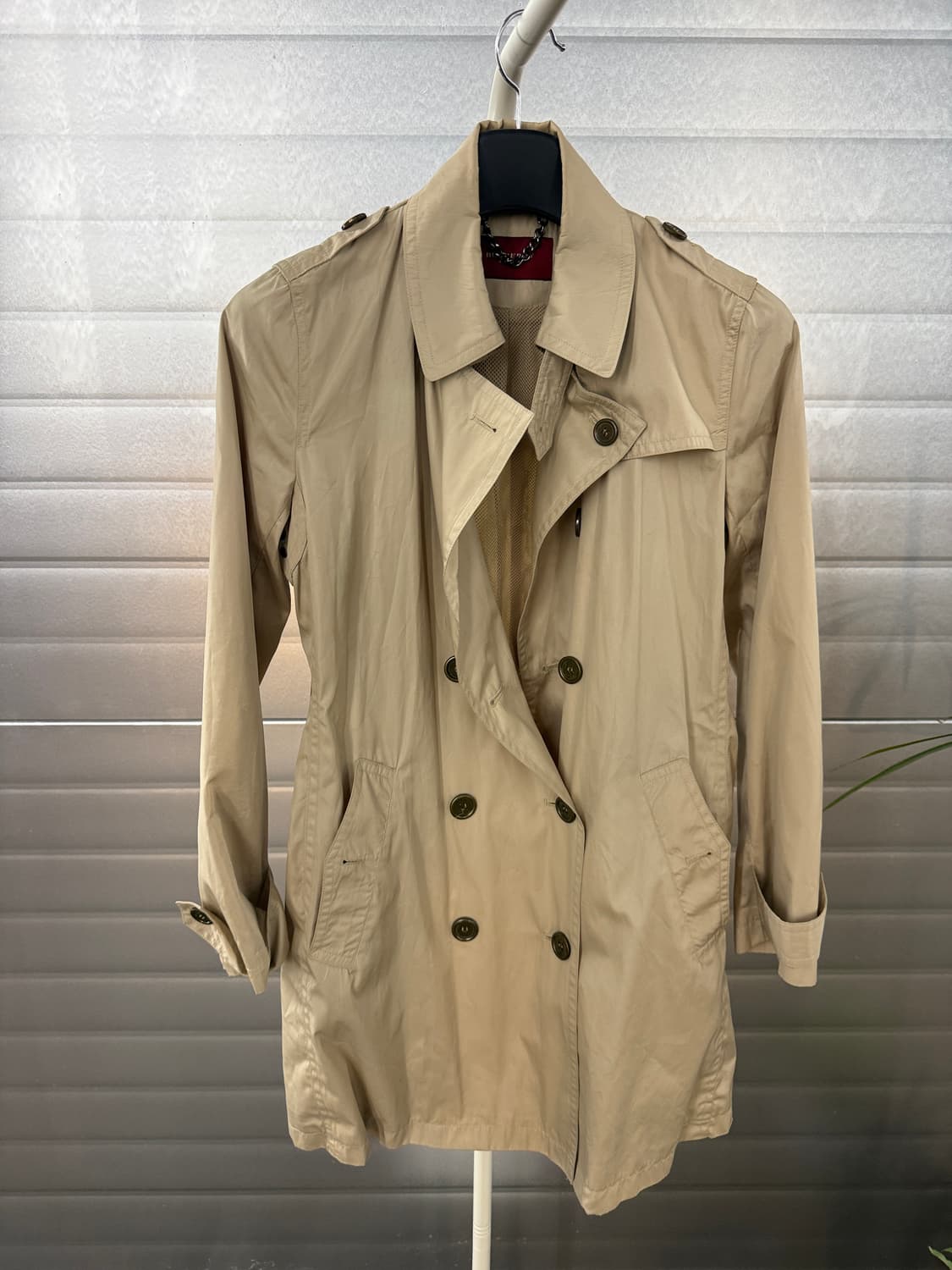 버버리 런던 베이지 트렌치 코트S 상품이미지2