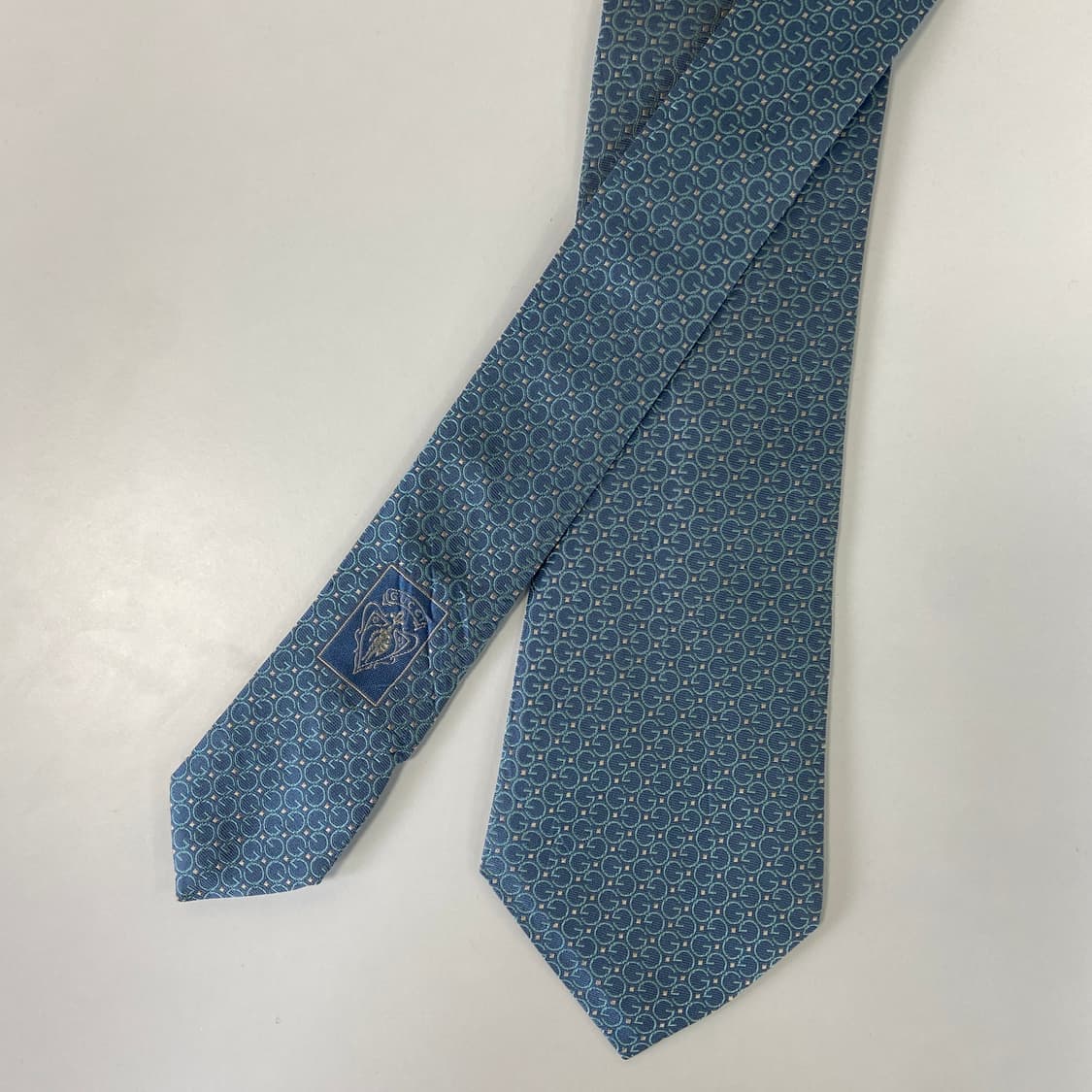 구찌(GUCCI)  G모노그램  명품 정품 넥타이 8.2cm 상품이미지2