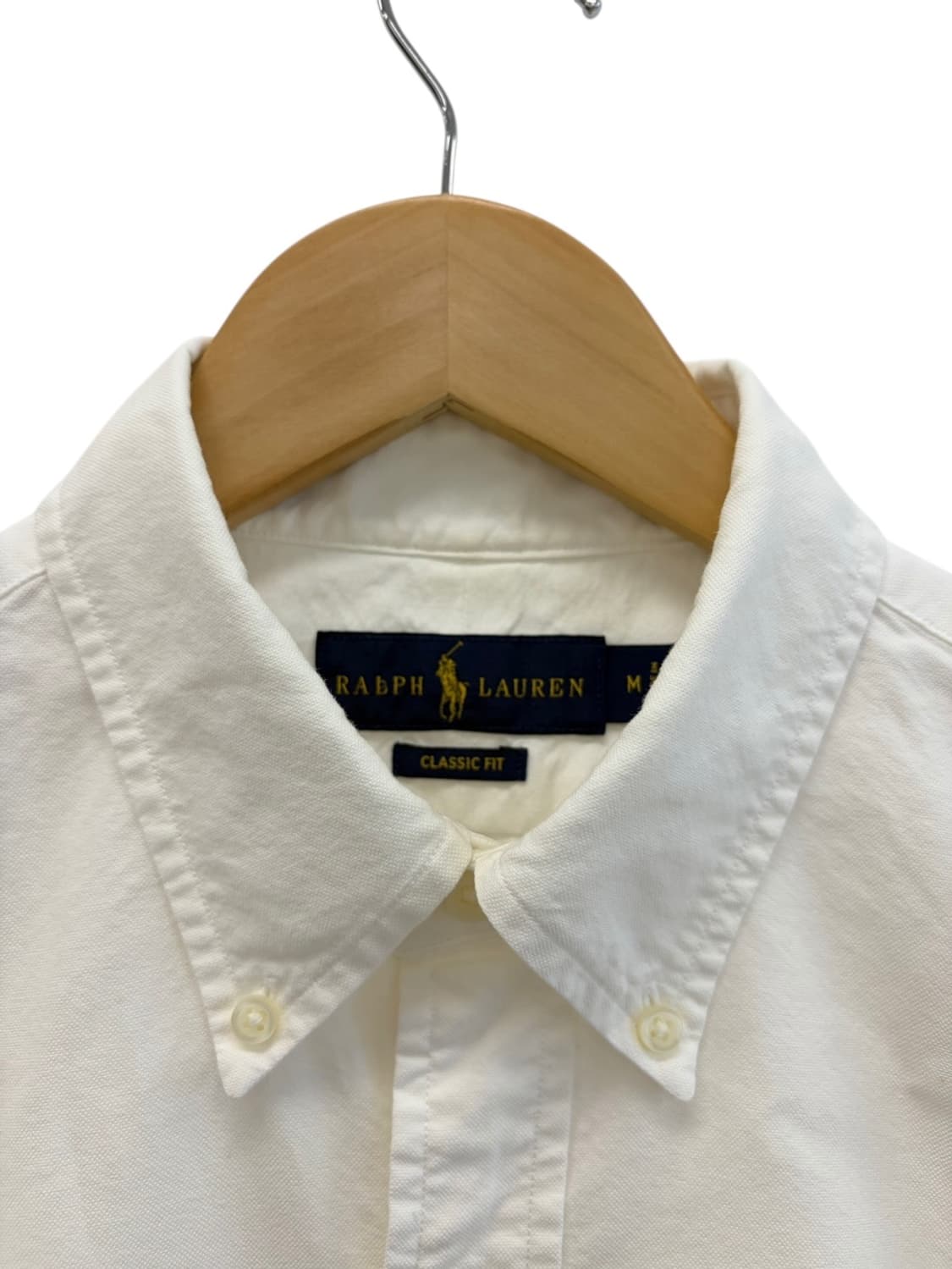 폴로 옥스포드 셔츠 화이트 (M)  상품이미지3