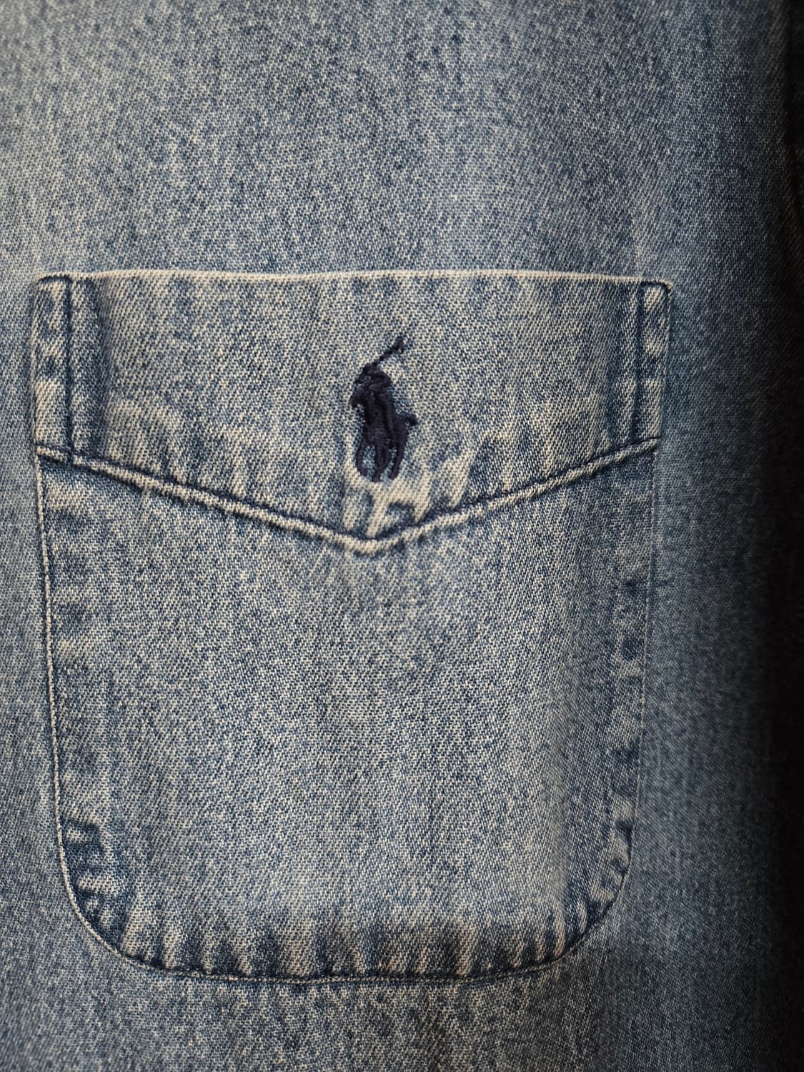 폴로 랄프로렌 데님 빅셔츠(XL사이즈) 상품이미지6