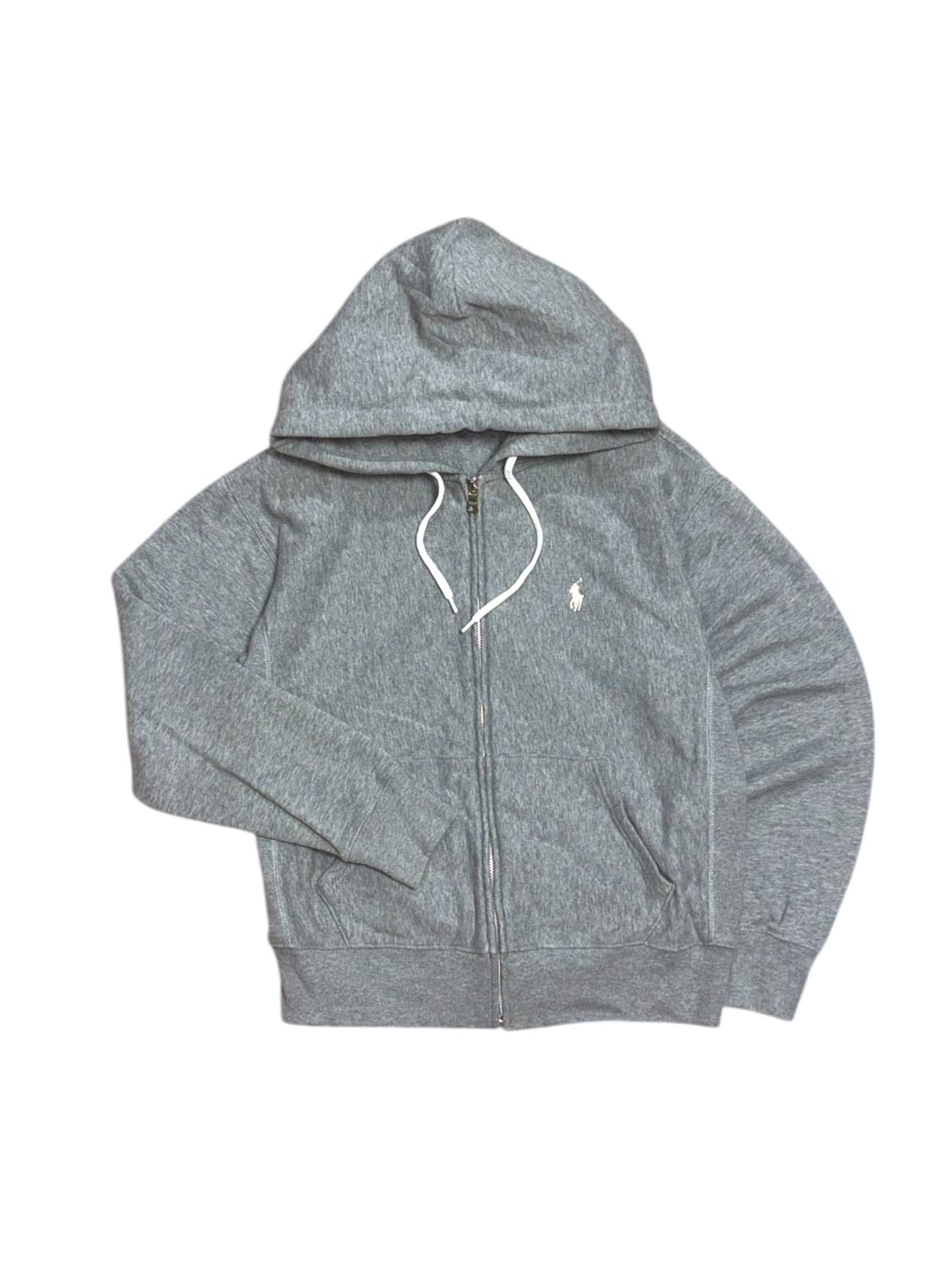 폴로 랄프로렌 그레이 후드집업 ( qr인증) 상품이미지4