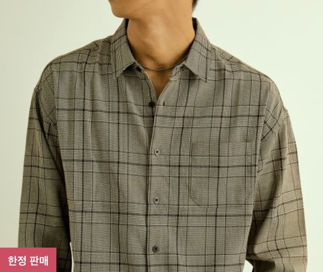 기프트오리지널 타탄 체크셔츠 L 상품이미지1