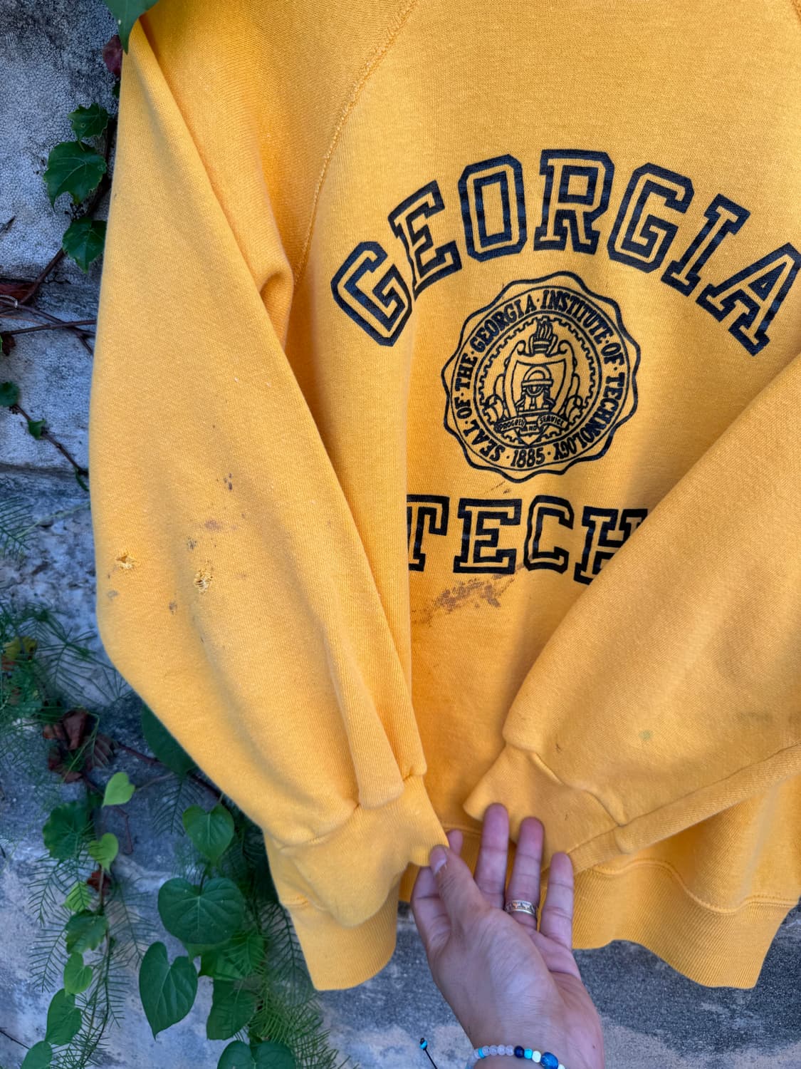 70s 챔피온 champion distressed 스웻 셔츠 상품이미지3
