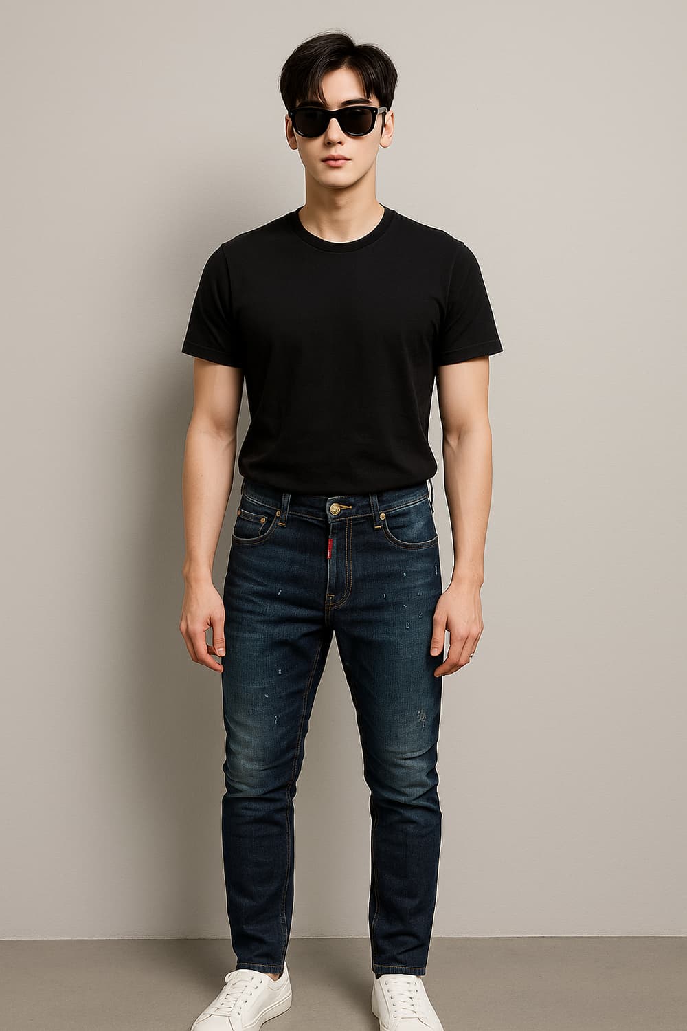 디스퀘어드2. 남자 바이커진 데님 팬츠_44 상품이미지1