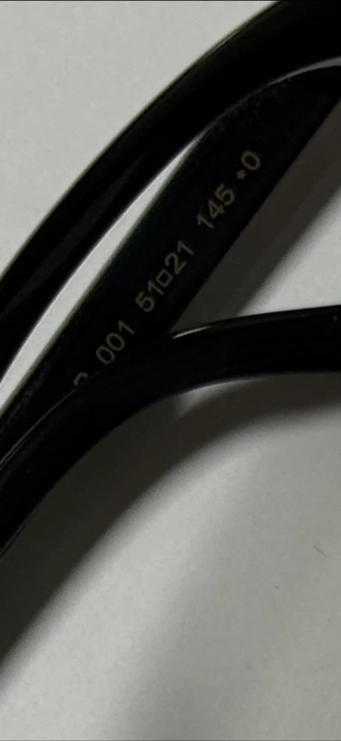 톰포드 안경 블랙 TF5795 001 상품이미지5