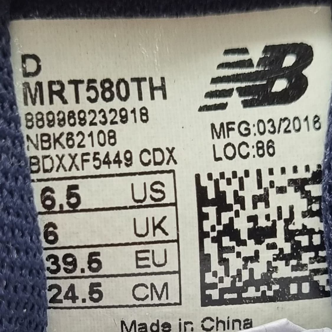 뉴발란스 580 운동화245. 상품이미지6