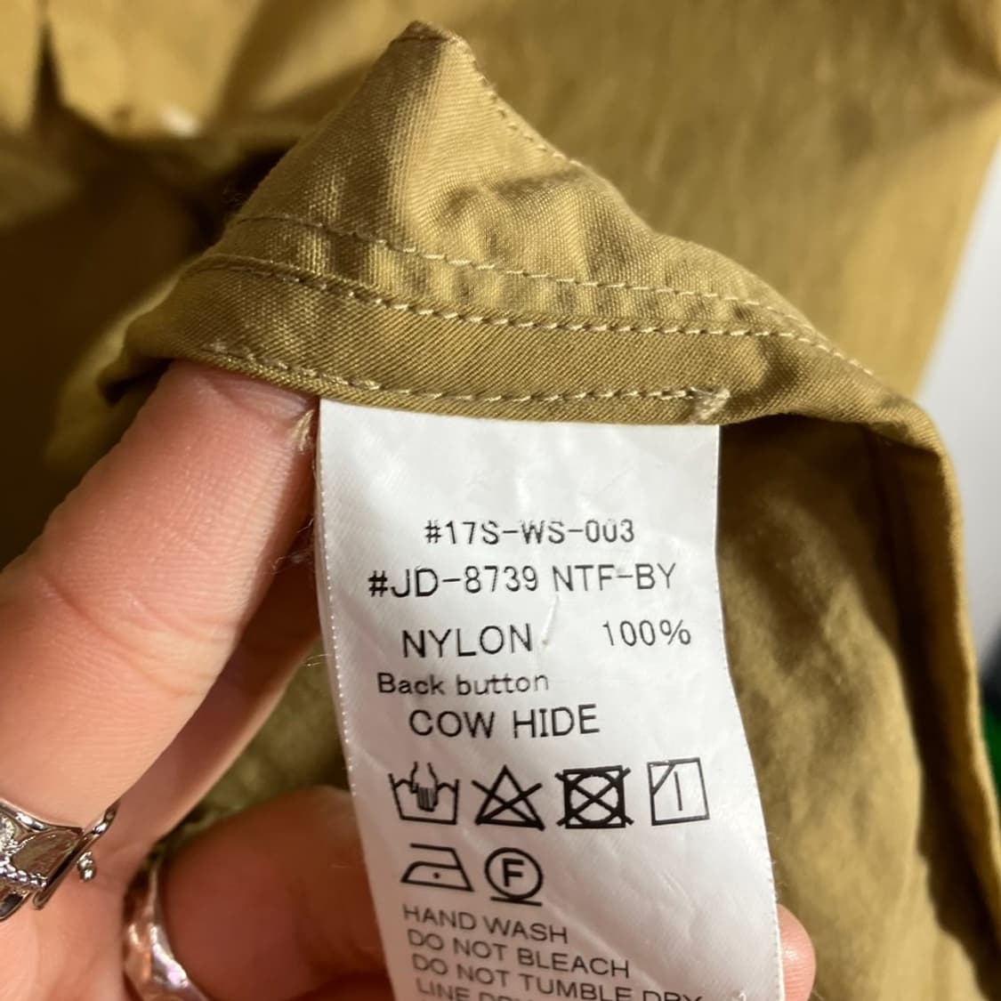 단톤 워크 야상 자켓 상품이미지6