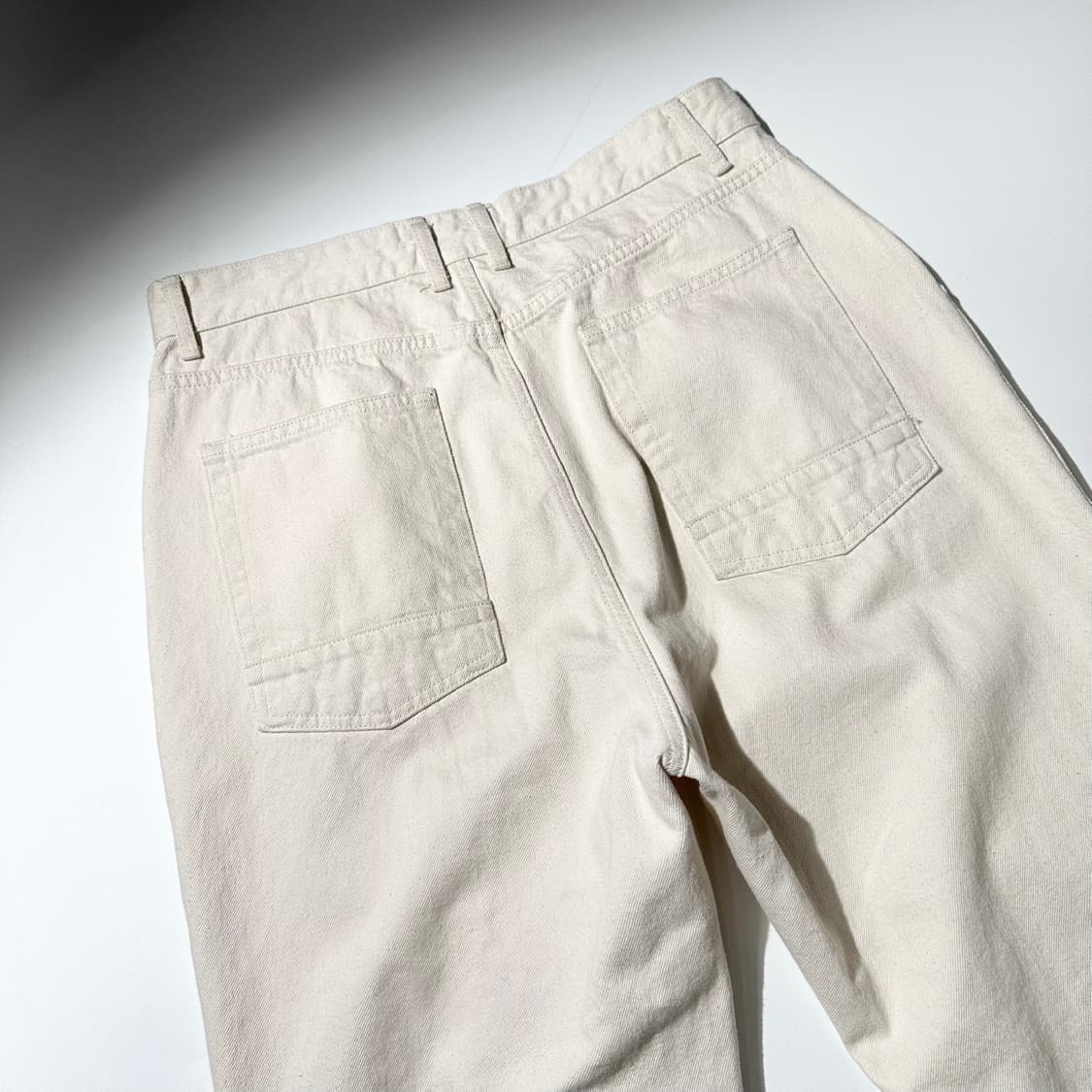 러프사이드 원턱 데님 팬츠 상품이미지5