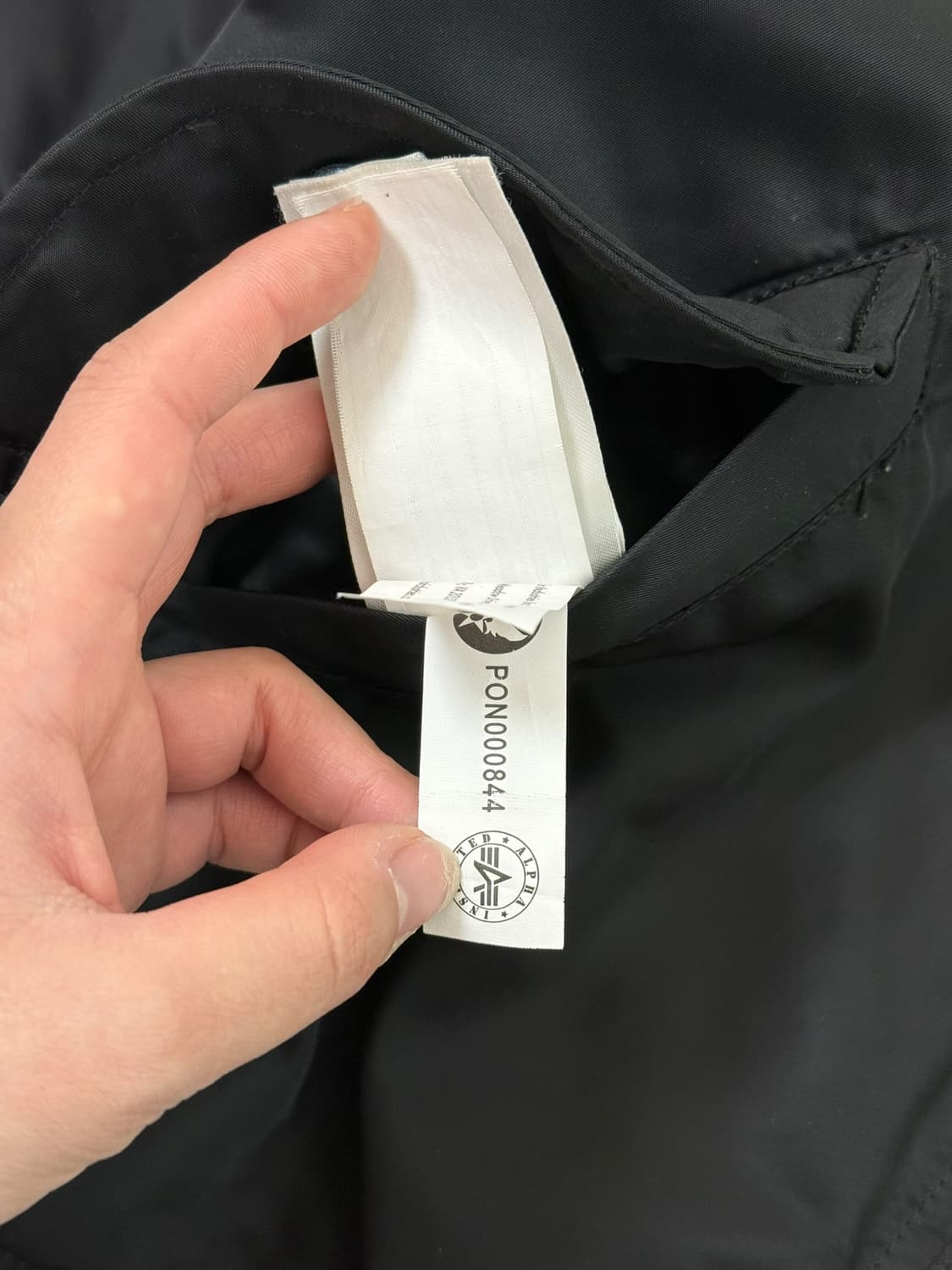 알파 인더스트리 블랙 항공 점퍼 상품이미지8