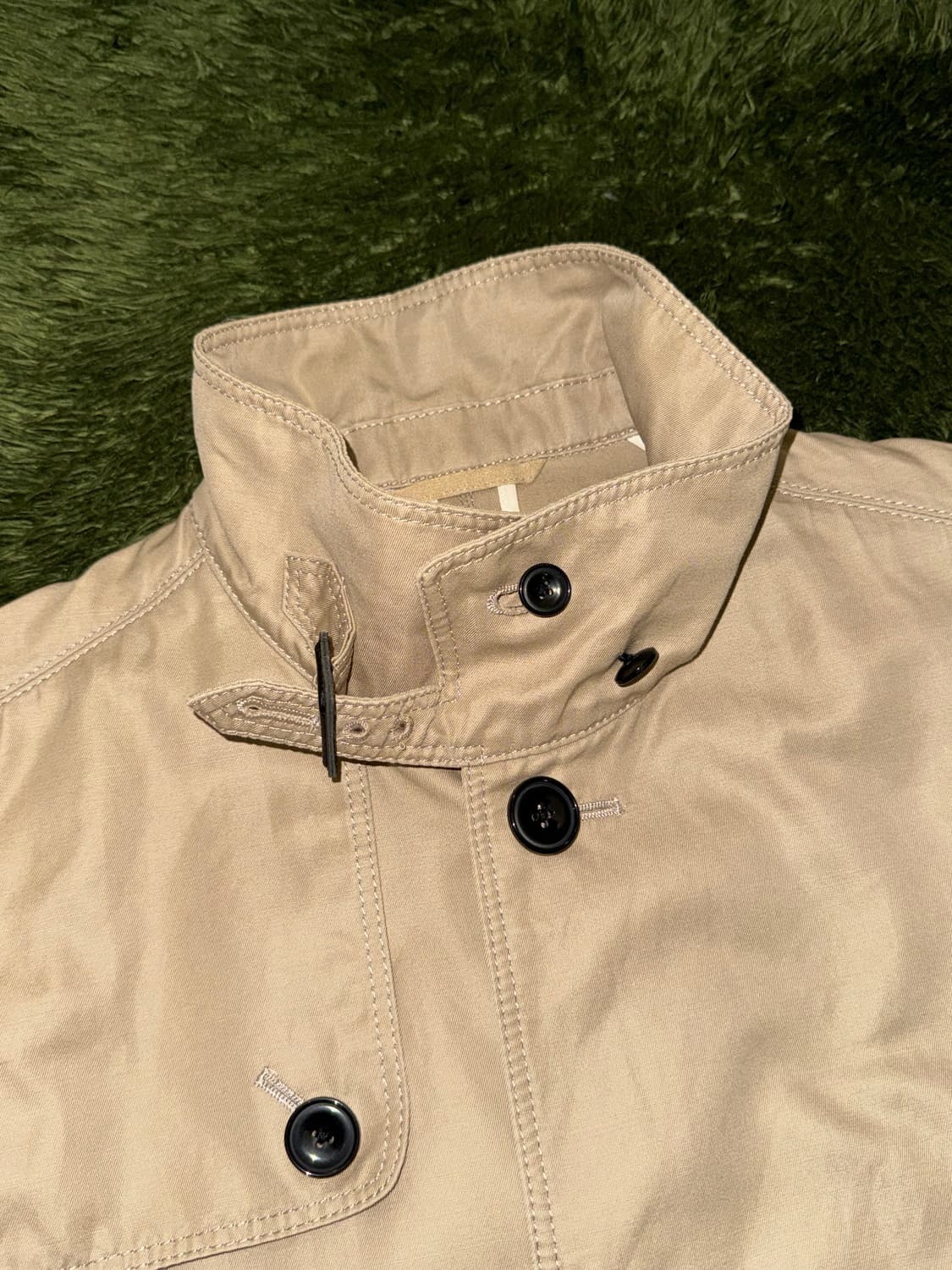 [S] 유나이티드 애로우즈 뷰티앤유스 클래식 핏 숏 코트 베이지 상품이미지5