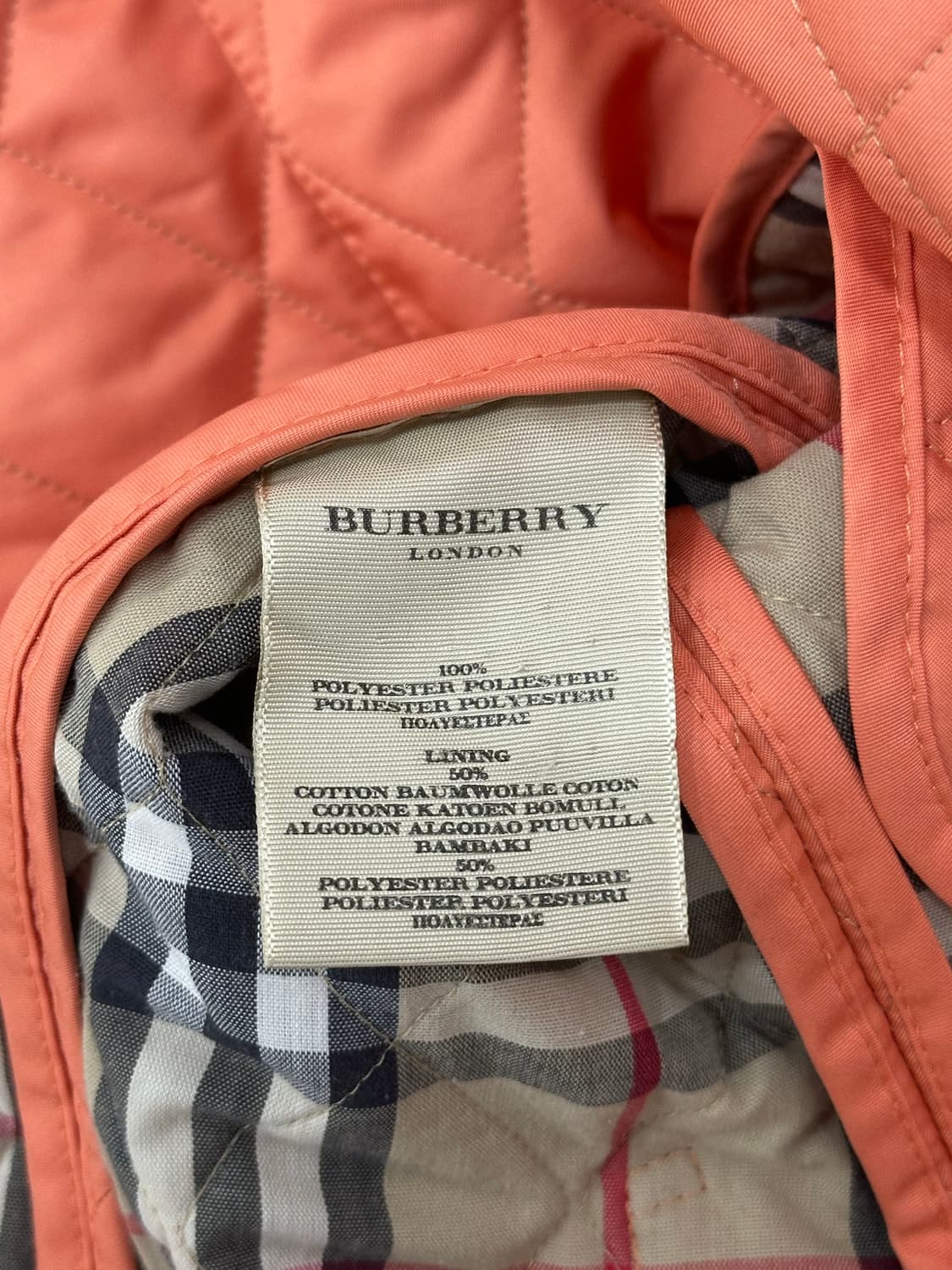 버버리 퀼팅 상품이미지6