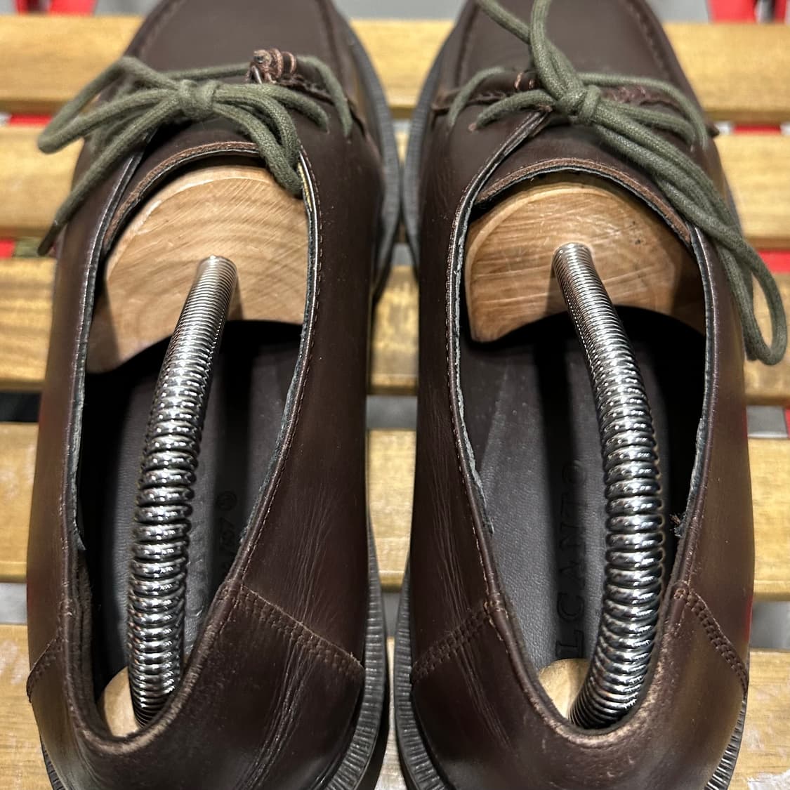 260) 앨칸토 로퍼 남성 남자 구두 왈라비 브라운 상품이미지5